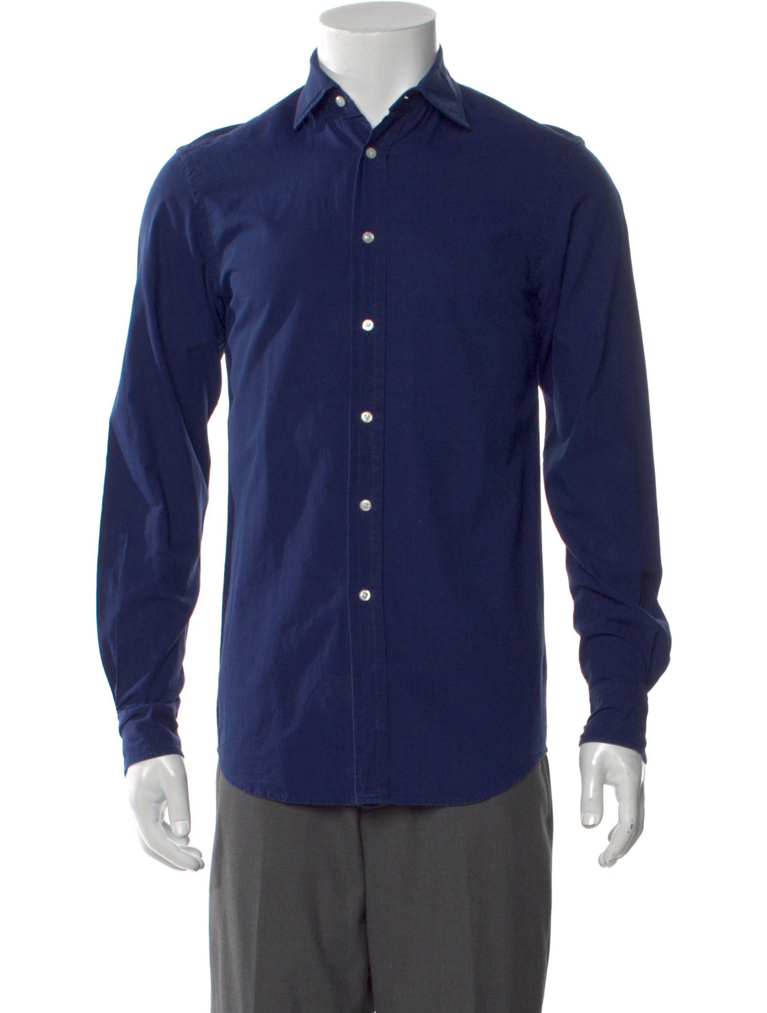 Ralph Lauren Purple Label Collar Long Sleeve Cardigan