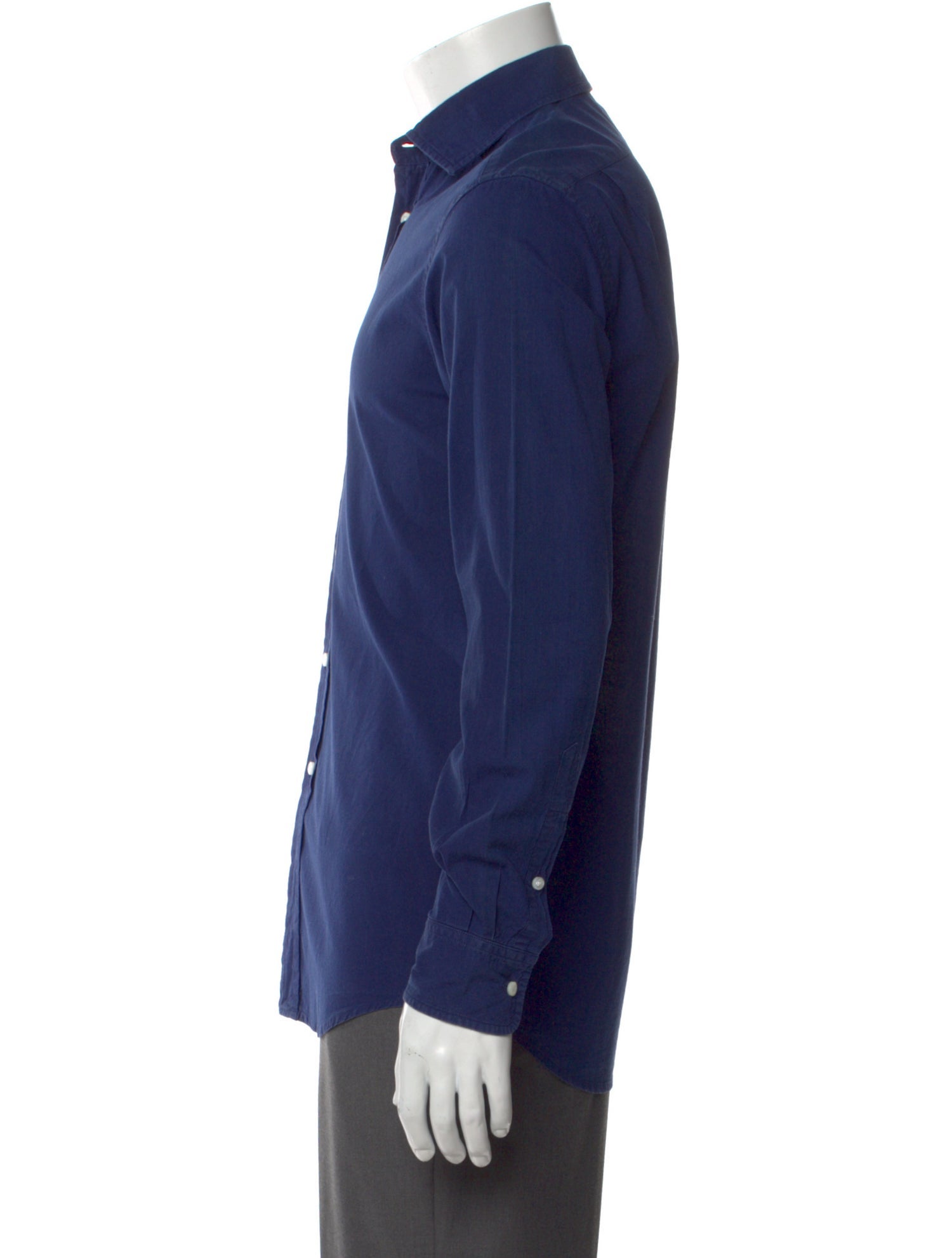 Ralph Lauren Purple Label Collar Long Sleeve Cardigan