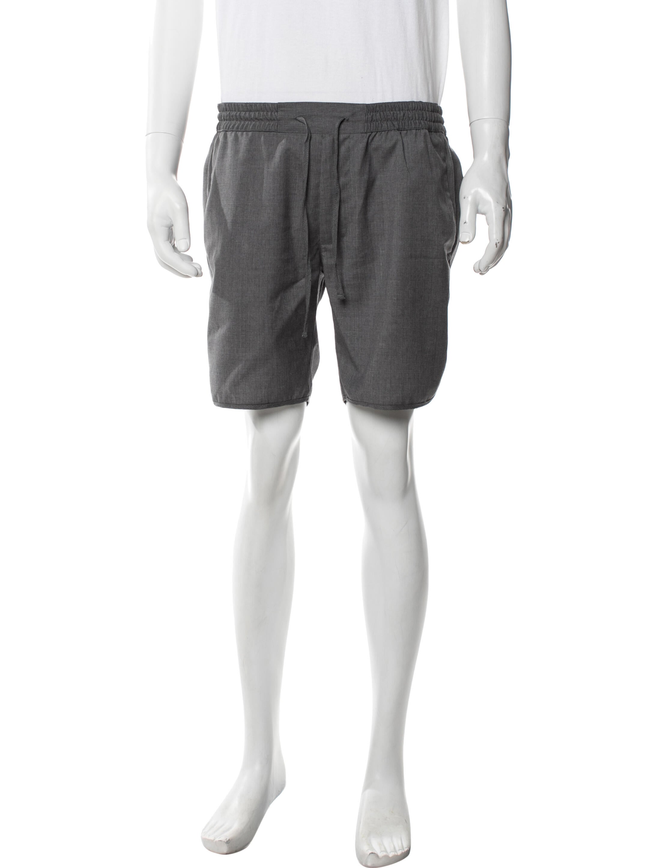 Ralph Lauren Purple Label Wool Jogger Shorts