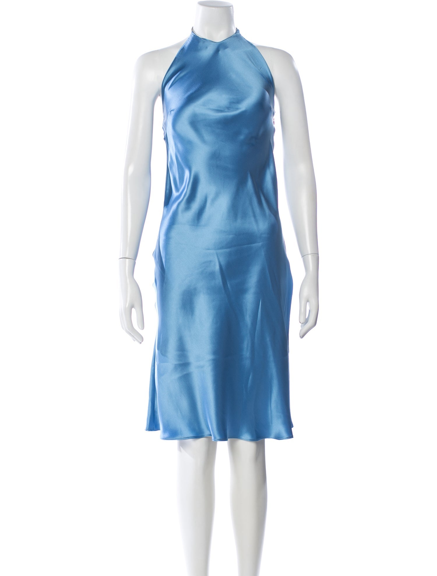 Ralph Lauren Purple Label Silk Midi Length Dress w/ Tags