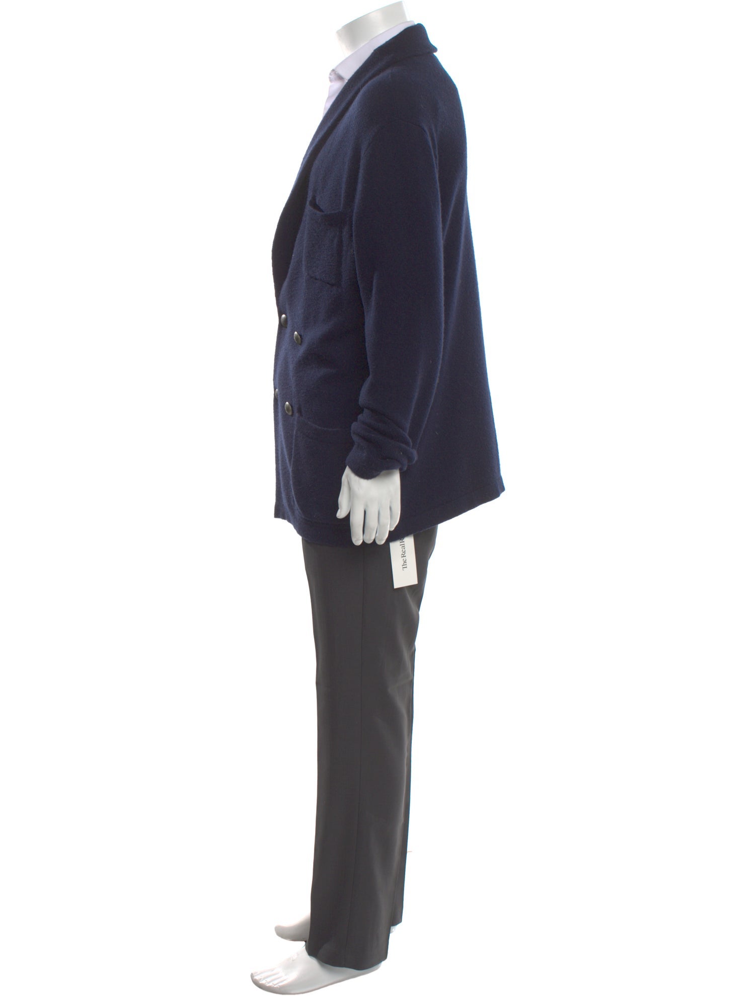 Ralph Lauren Purple Label Cashmere Collar Cardigan