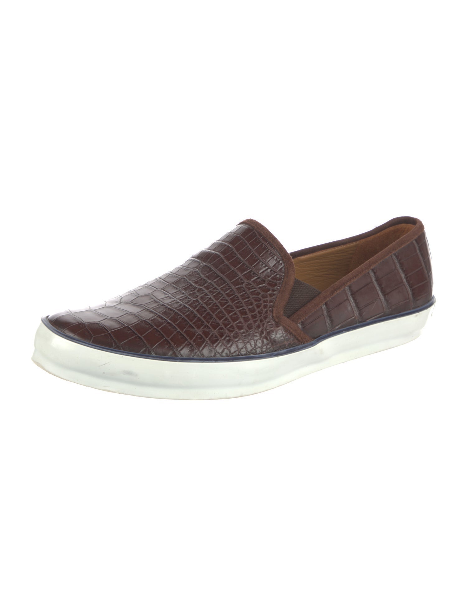 Ralph Lauren Purple Label Leather Espadrilles
