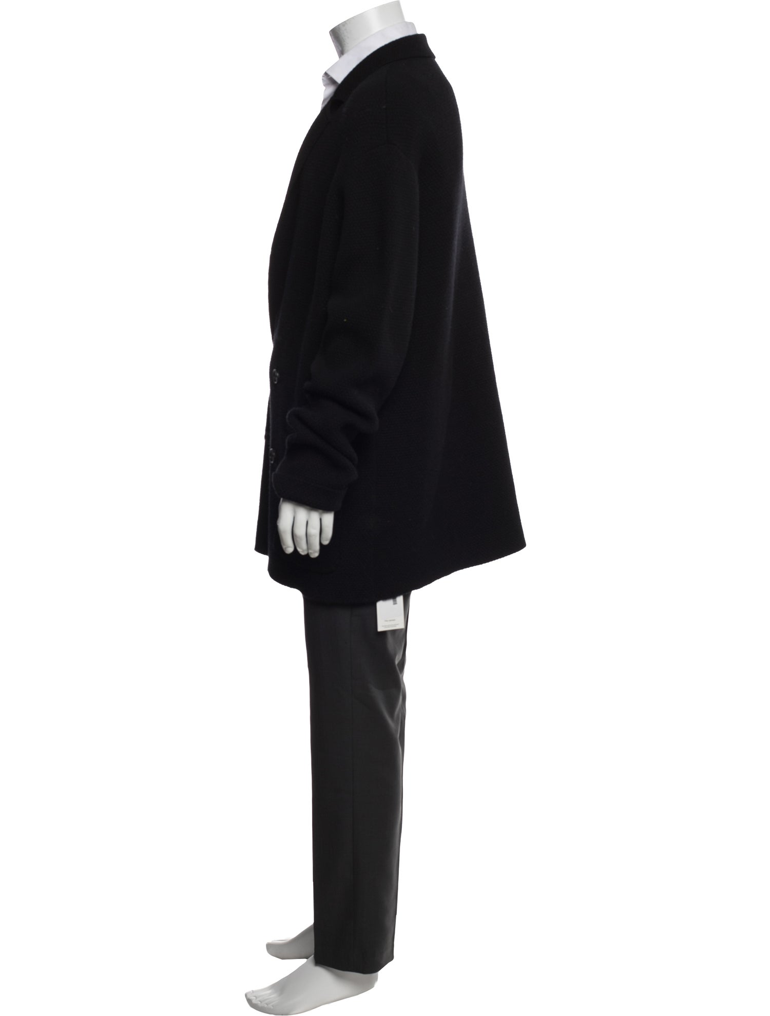 Ralph Lauren Purple Label Open Front Long Sleeve Cardigan