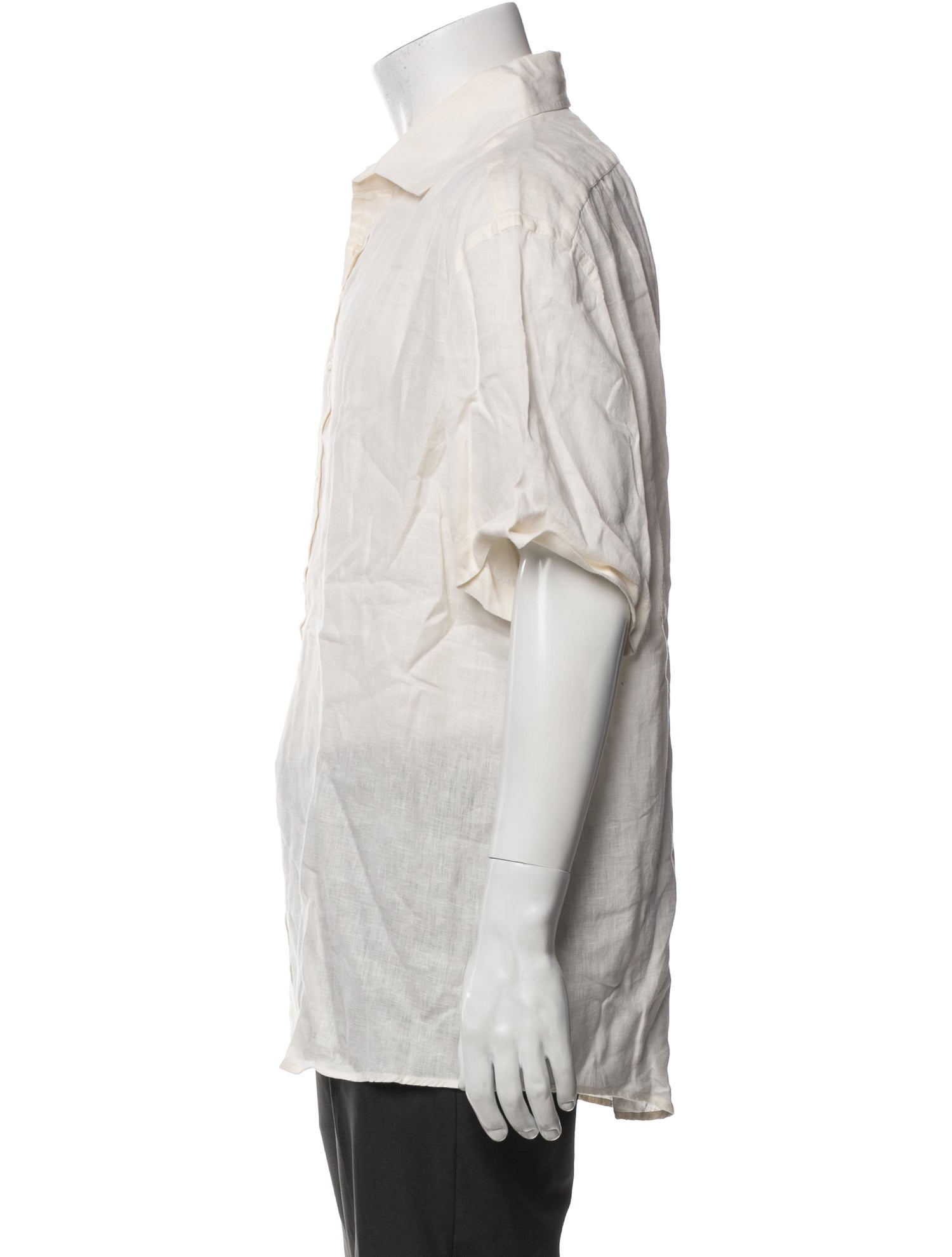 Ralph Lauren Purple Label Linen Short Sleeve Shirt