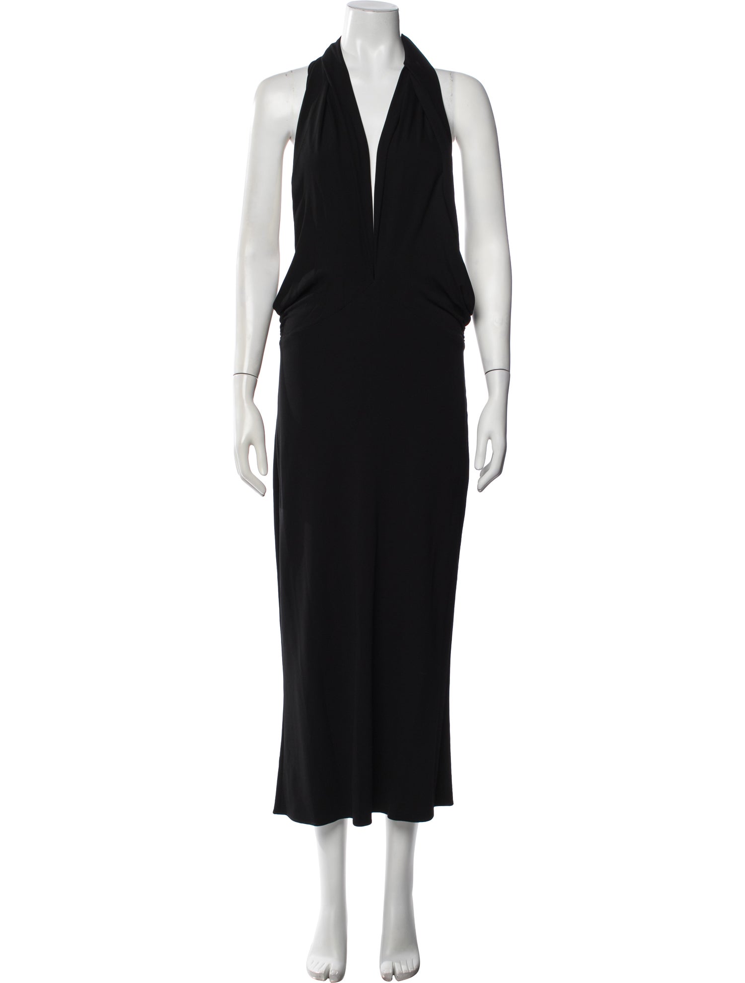 Ralph Lauren Purple Label Halterneck Long Dress