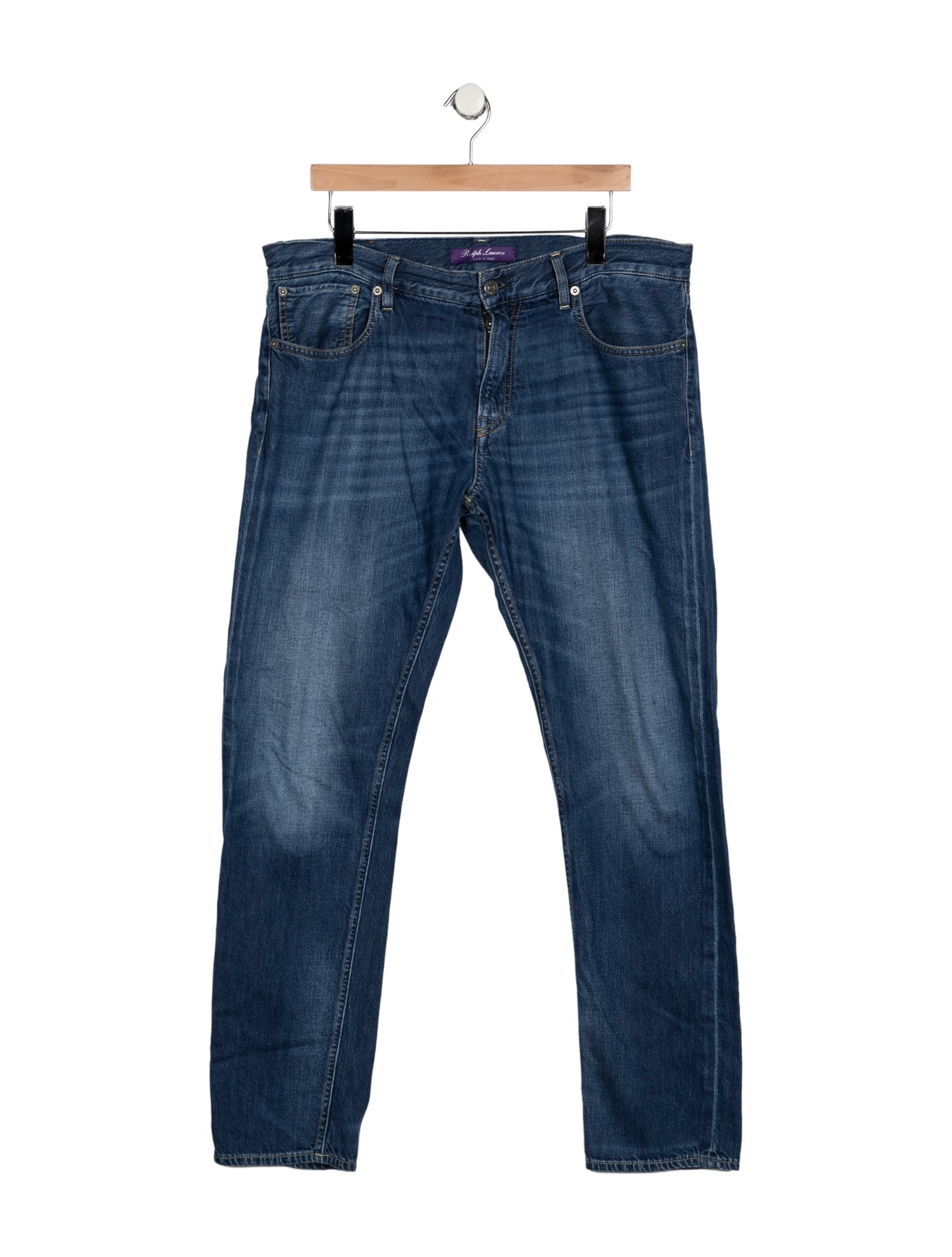 Ralph Lauren Purple Label Straight-Leg Jeans
