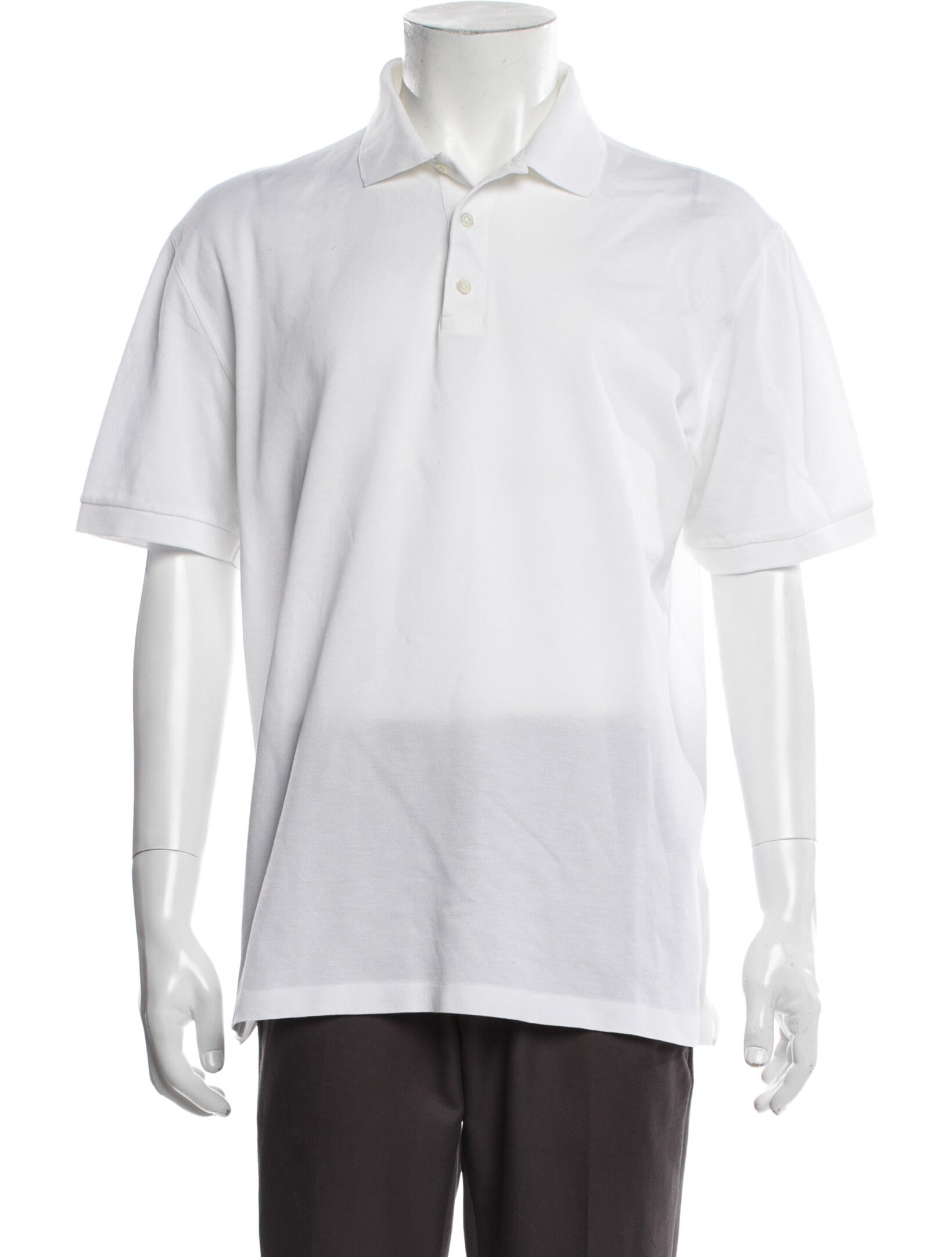 Ralph Lauren Purple Label Collar Short Sleeve Polo Shirt