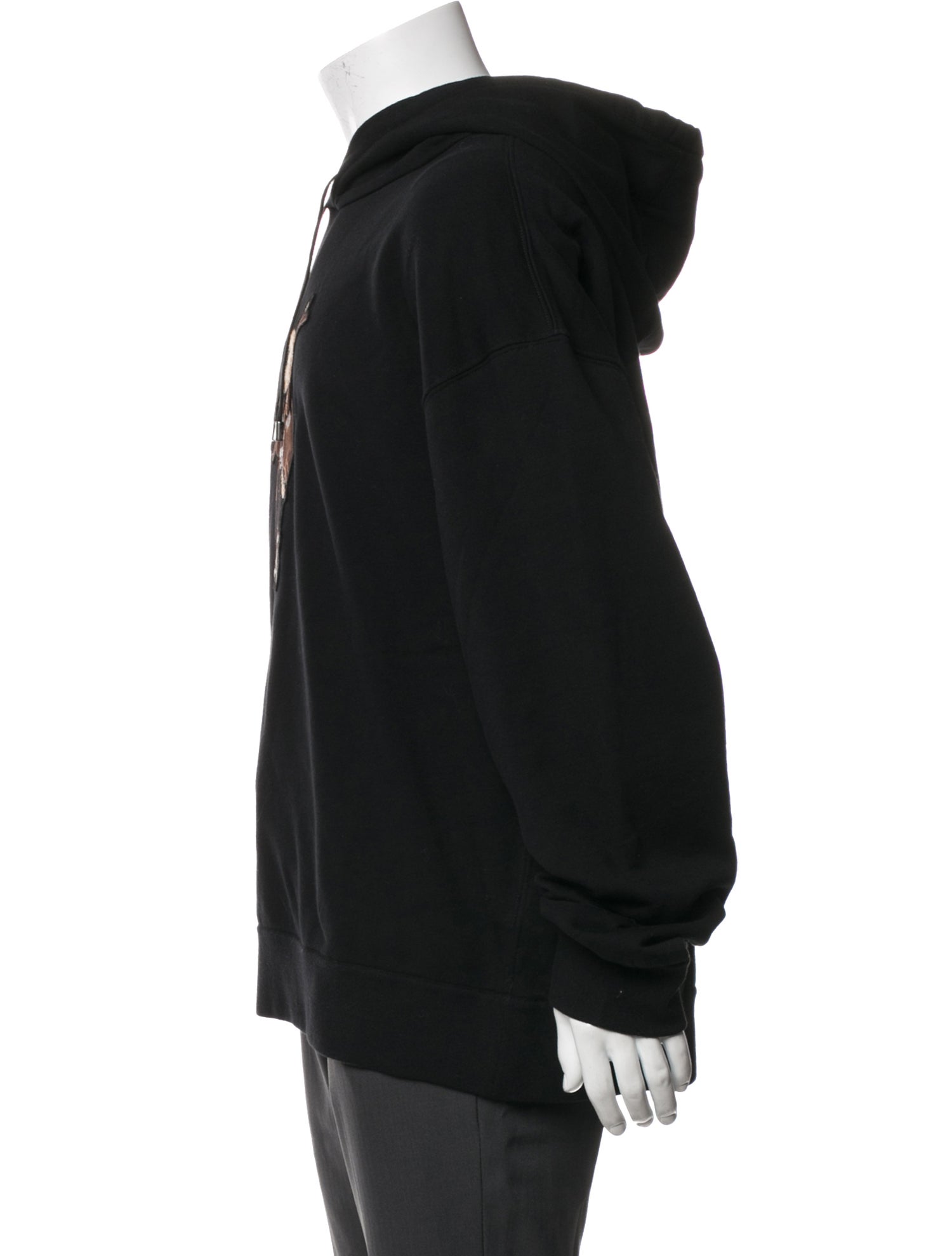 Ralph Lauren Purple Label Graphic Print Crew Neck Hoodie