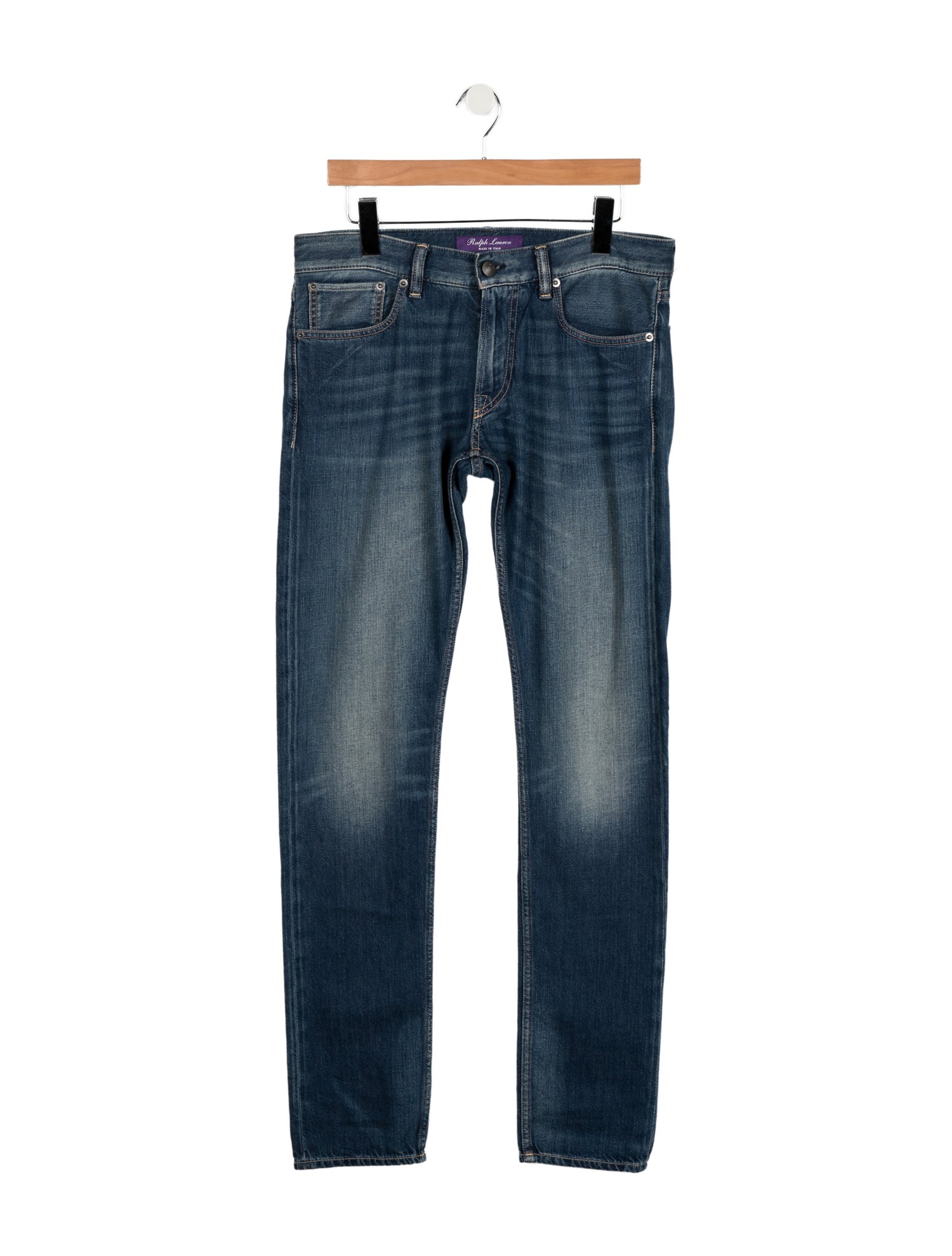 Ralph Lauren Purple Label Straight-Leg Jeans w/ Tags