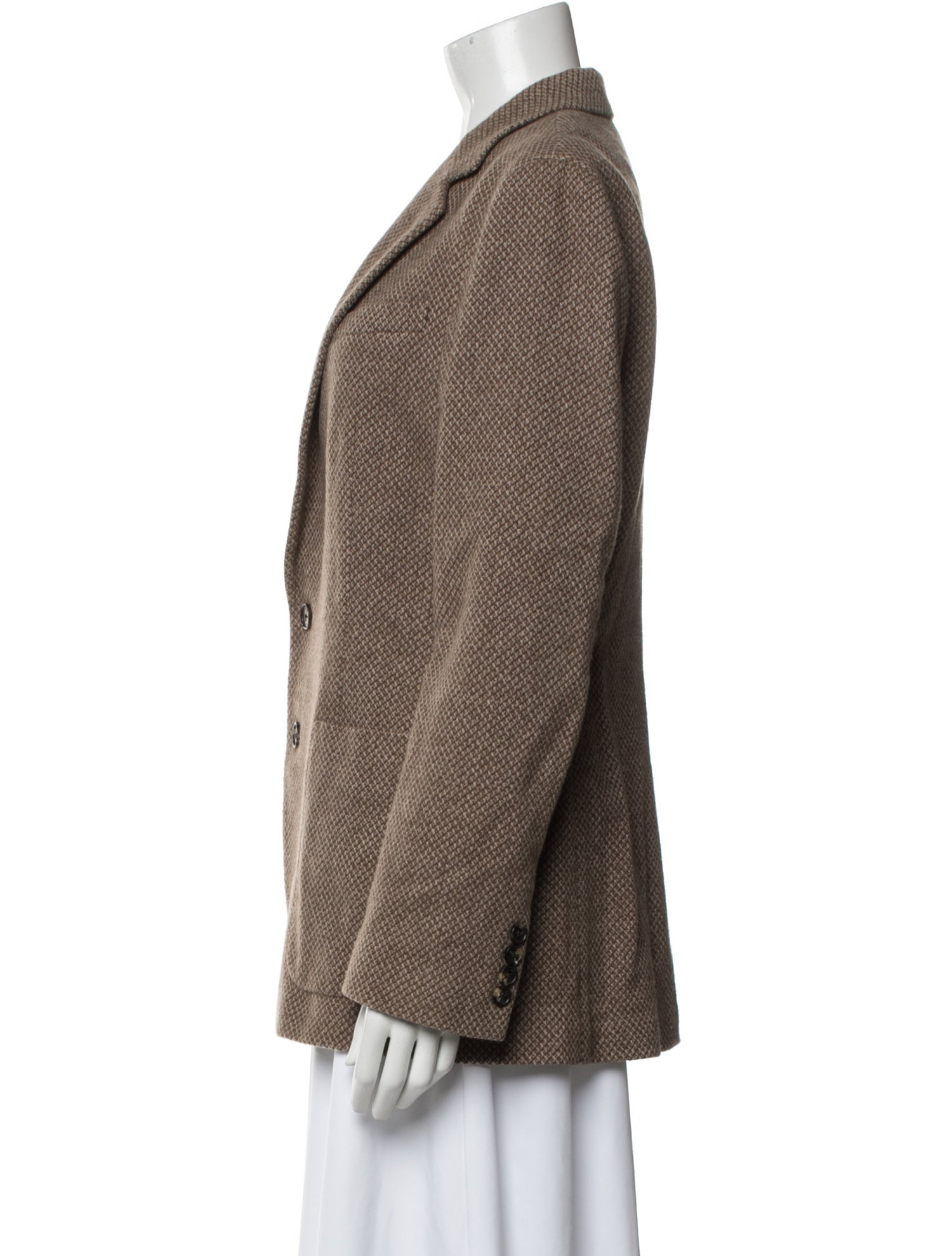 Ralph Lauren Purple Label Wool Tweed Pattern Blazer
