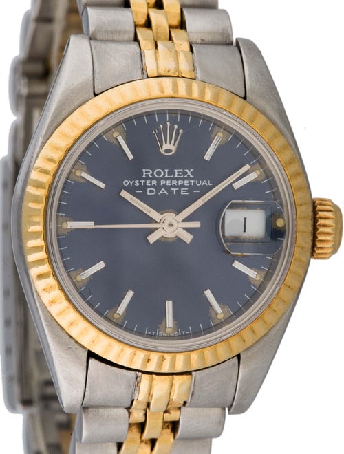 Rolex Two-Tone Oyster Perpetual Date 568