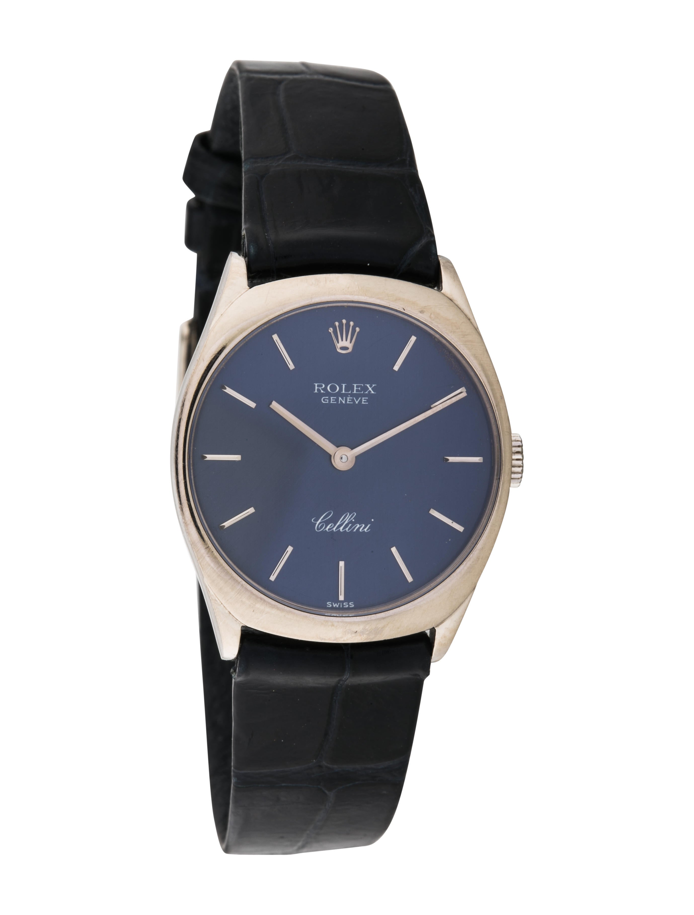 rolex cellini watch - strap - rlx24466 | the realreal