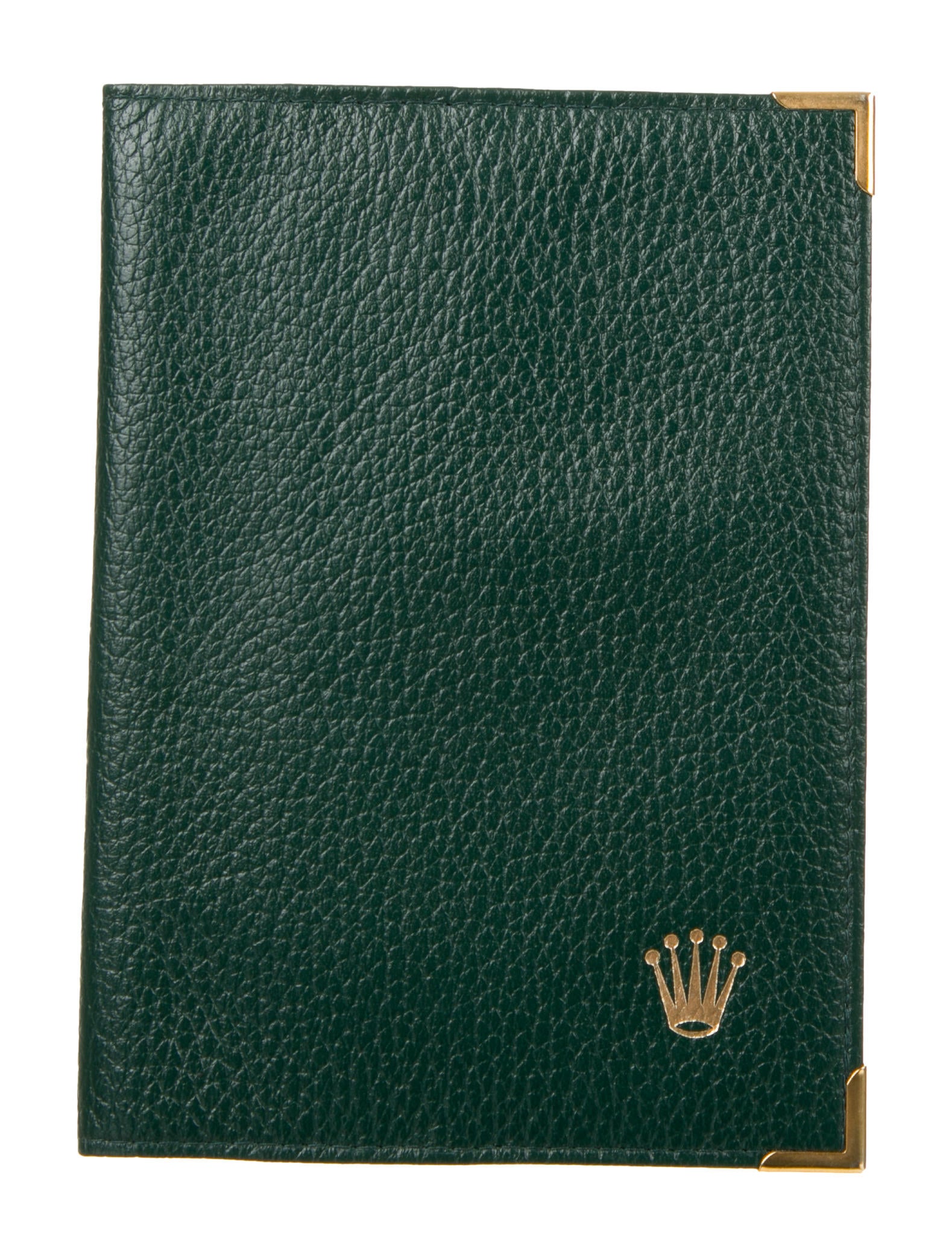 Rolex Leather Bifold Wallet Accessories RLX26760 The RealReal