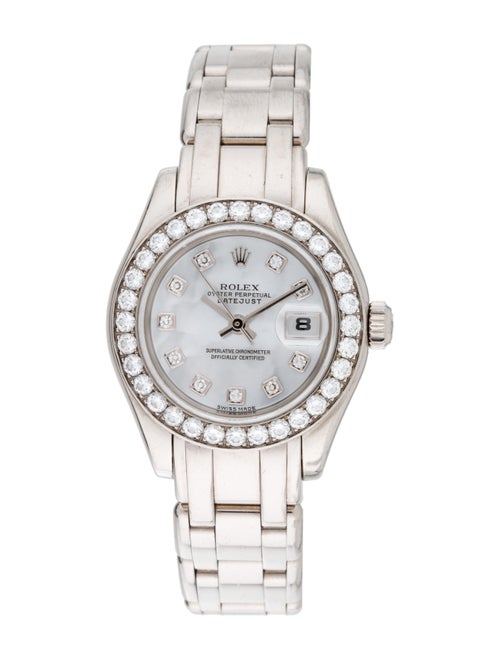 Rolex Pearlmaster Watch White