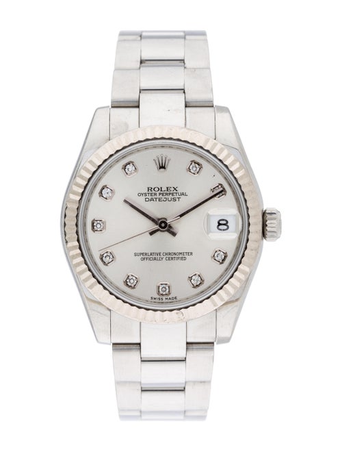 Rolex Datejust Watch White