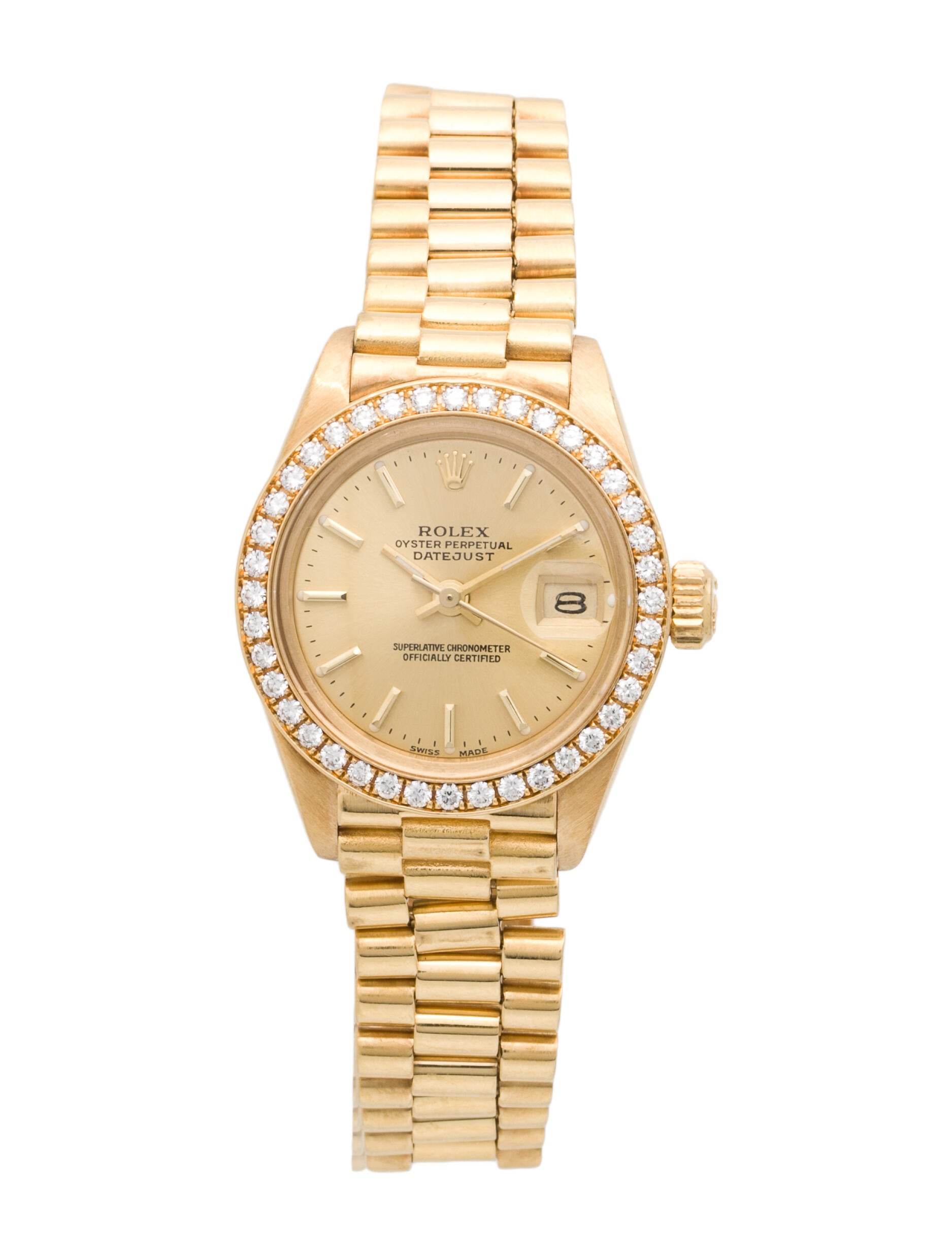 Rolex Datejust President Watch