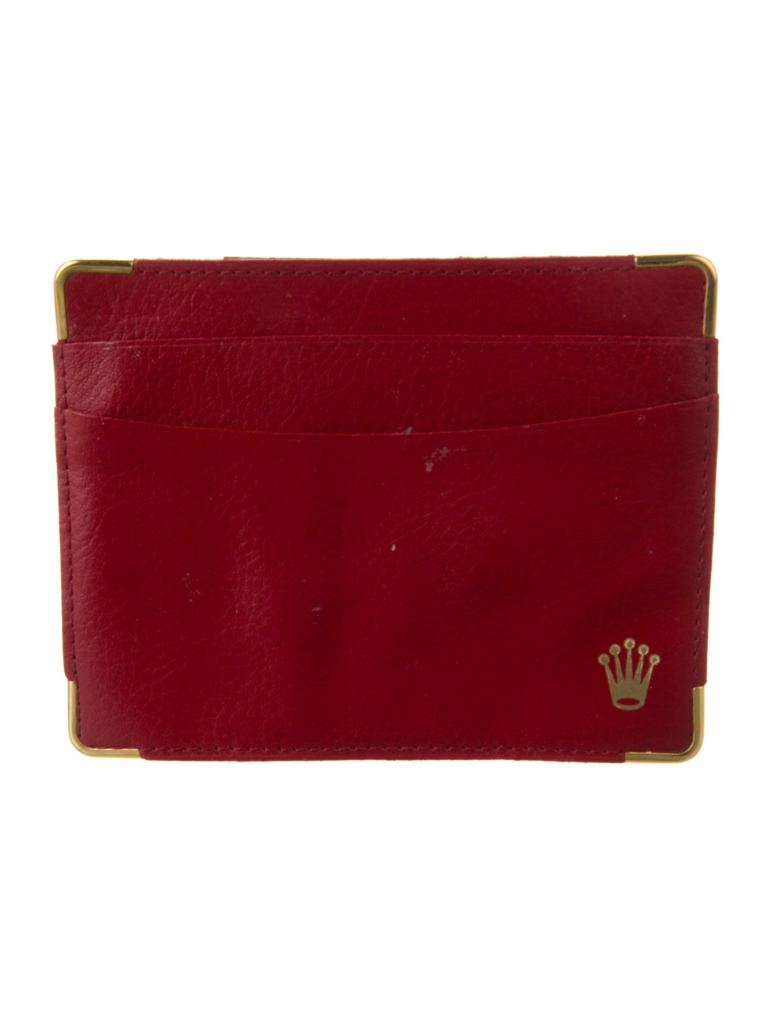 Rolex Leather Printed Wallet