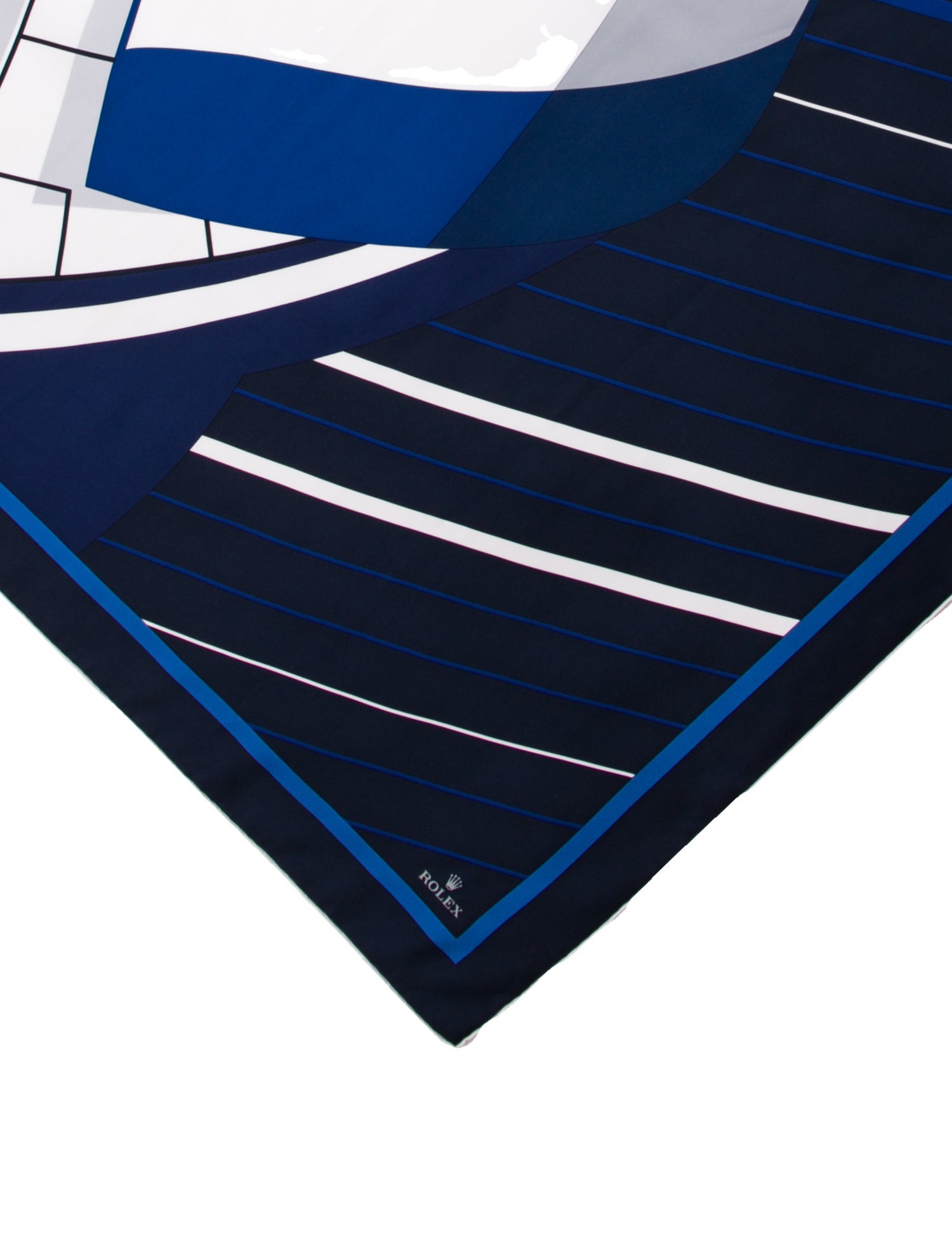 Rolex Silk Printed Shawl