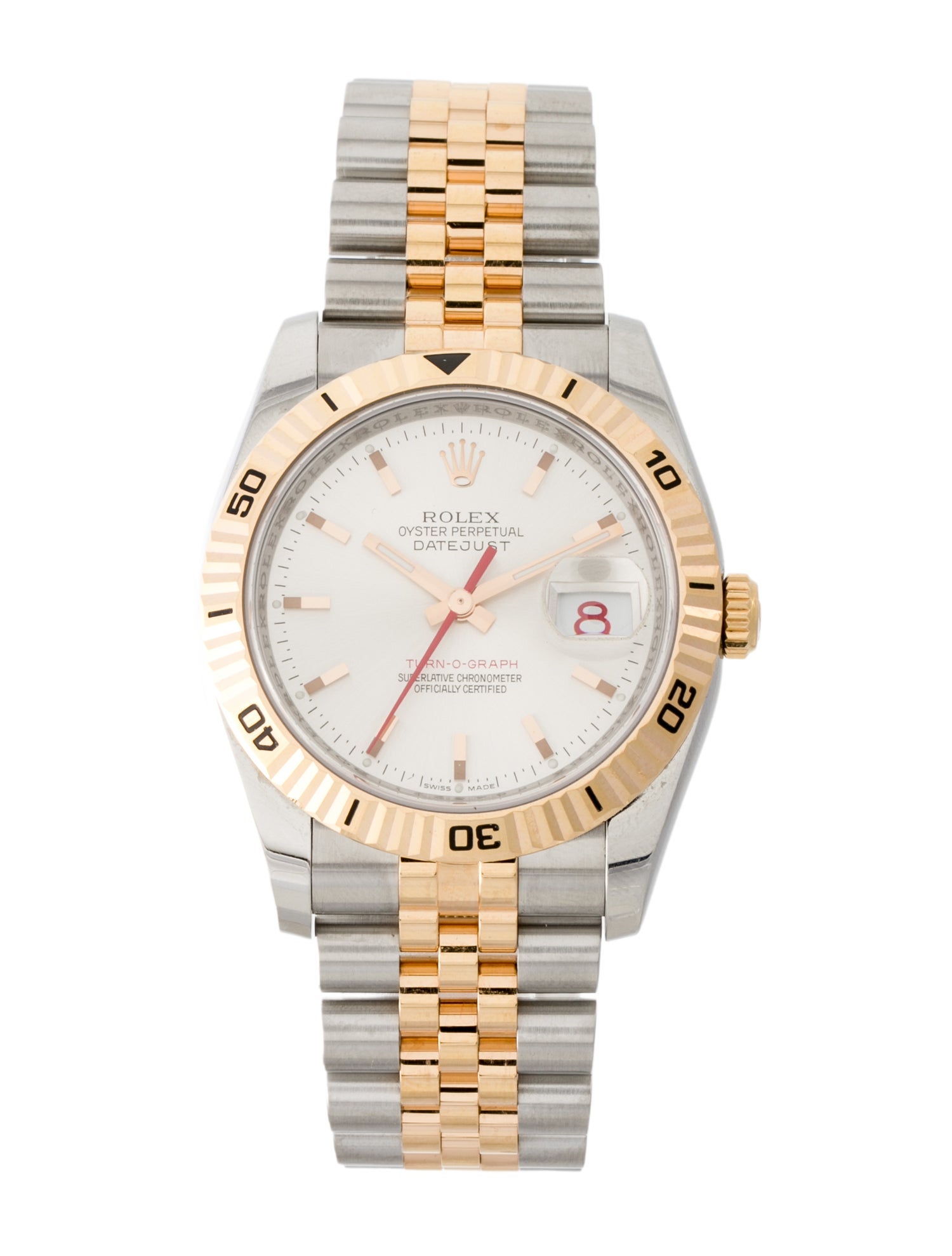 Rolex Datejust Turn-O-Graph Watch
