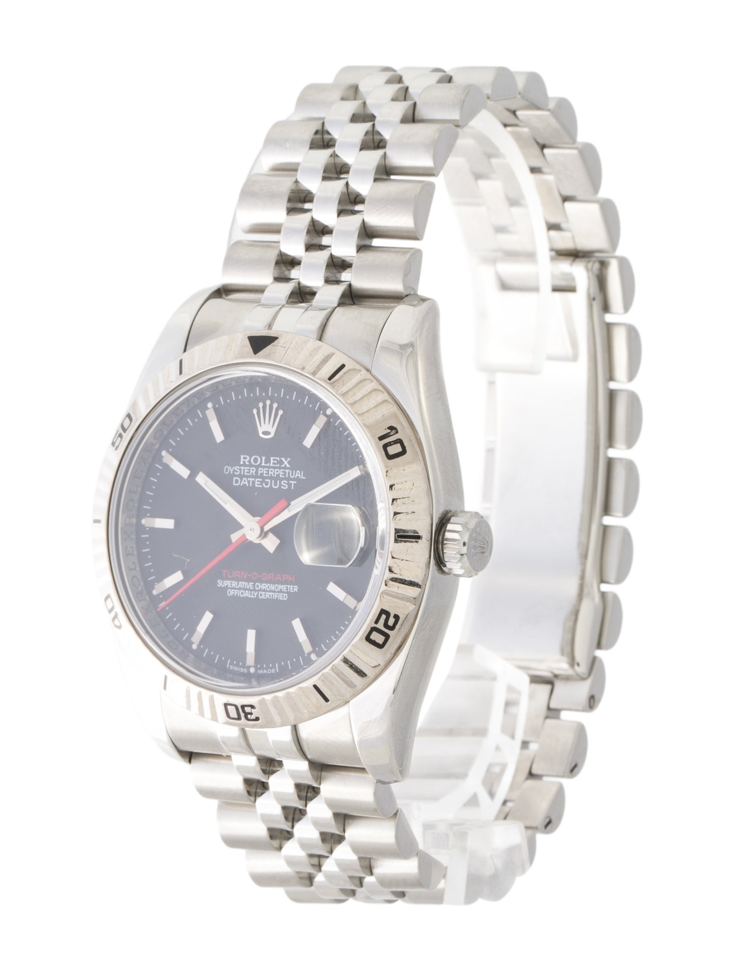 Rolex Datejust Turn-O-Graph Watch