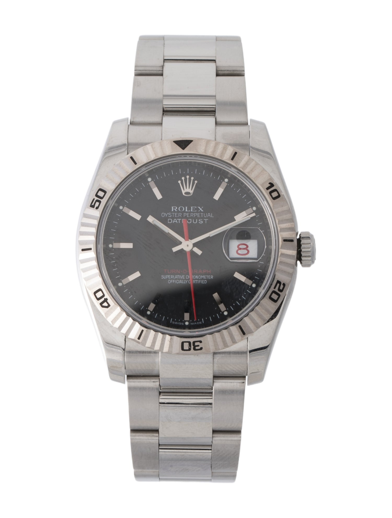 Rolex Datejust Turn-O-Graph Watch