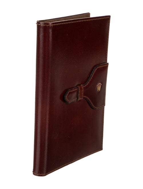Rolex Leather Notepad Cover