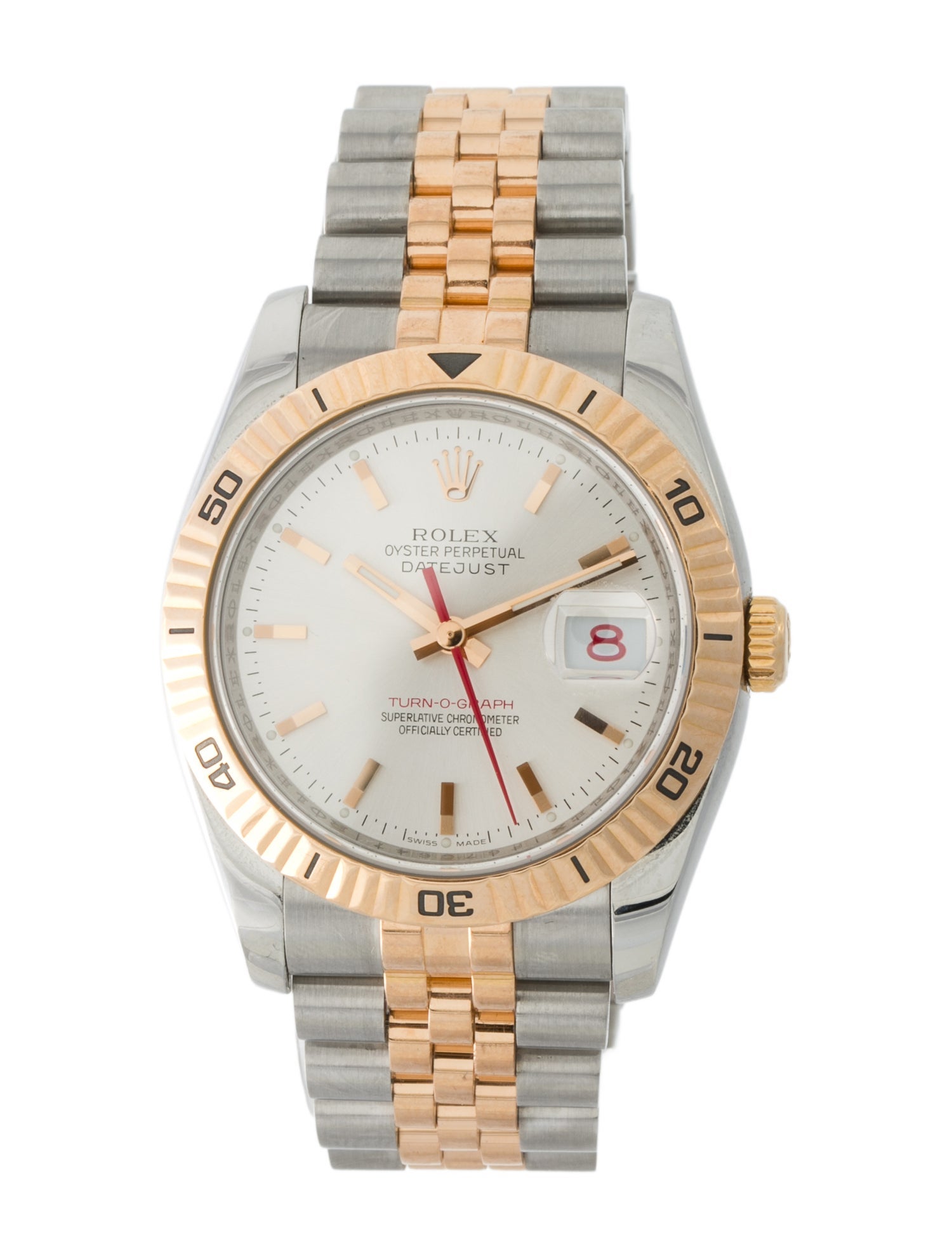 Rolex Datejust Turn-O-Graph Watch