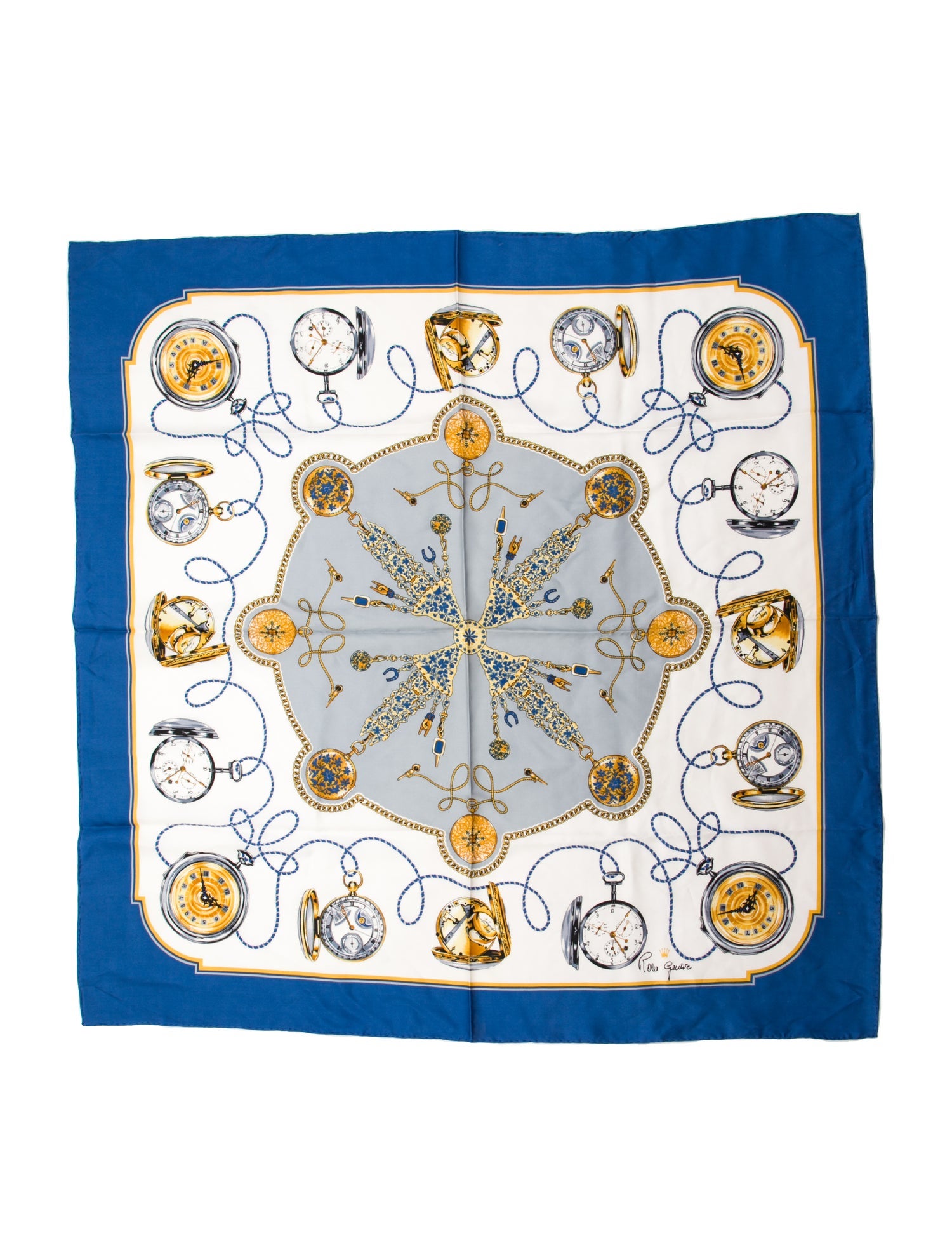 Rolex Silk Printed Scarf