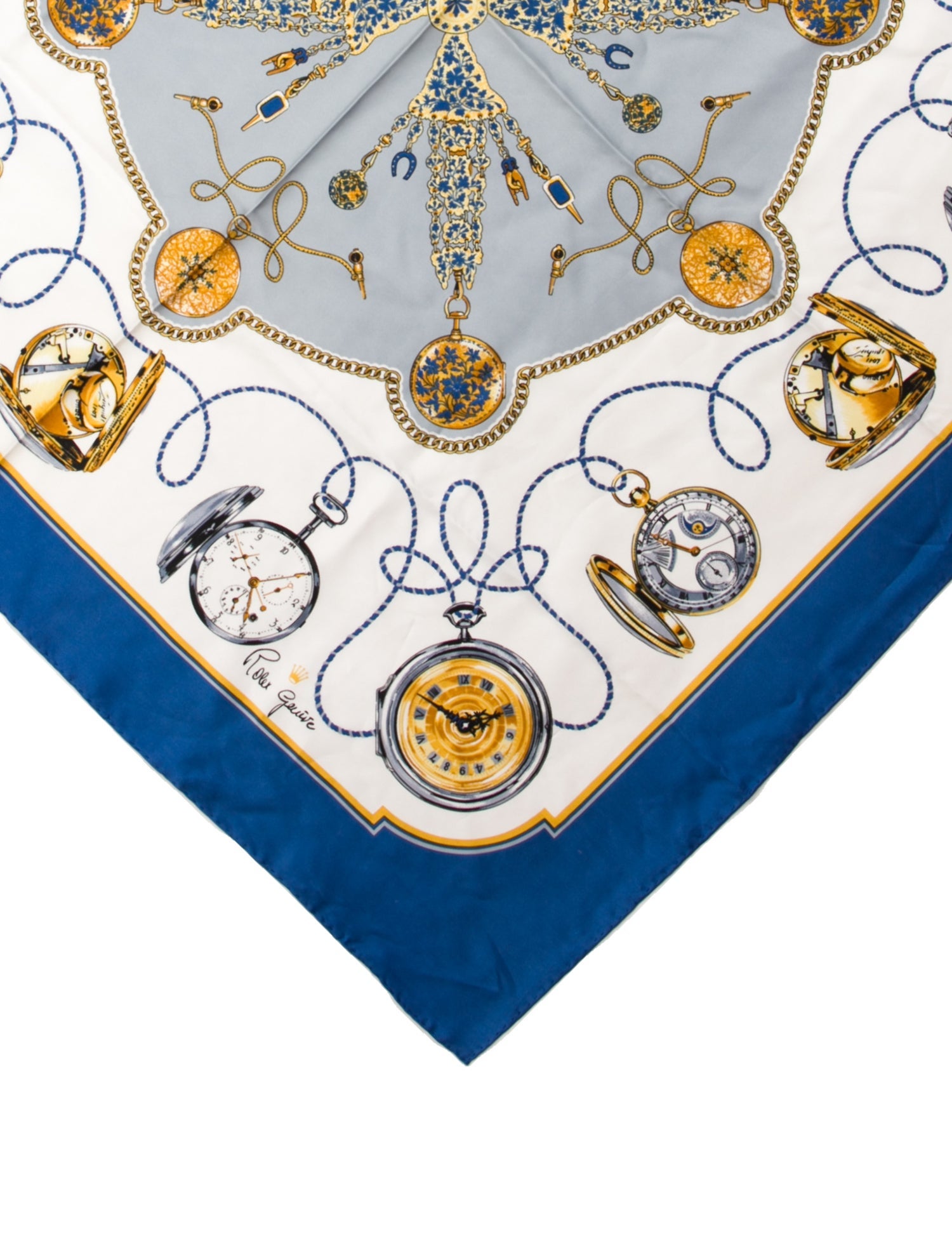 Rolex Silk Printed Scarf