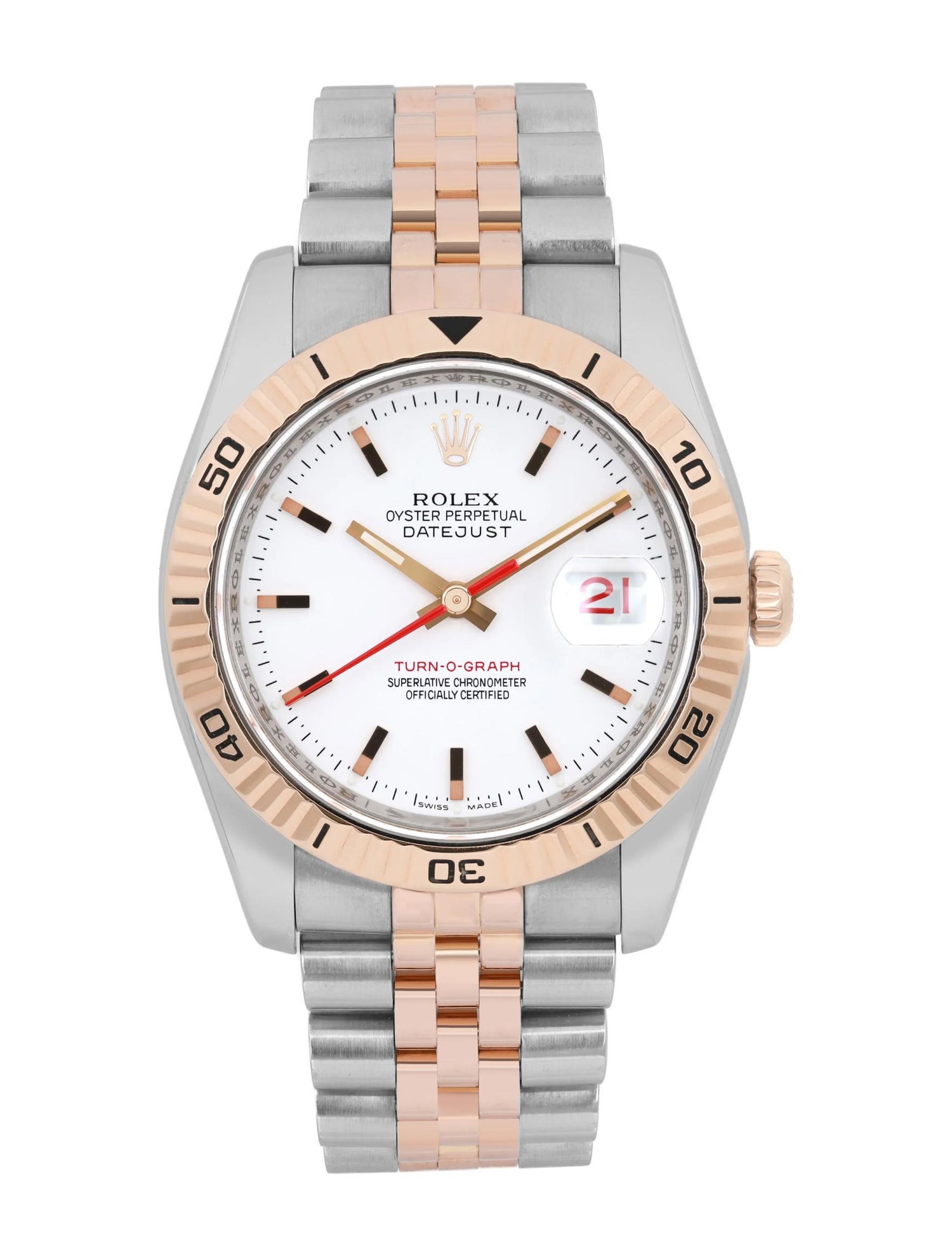 Rolex Datejust Turn-O-Graph Watch