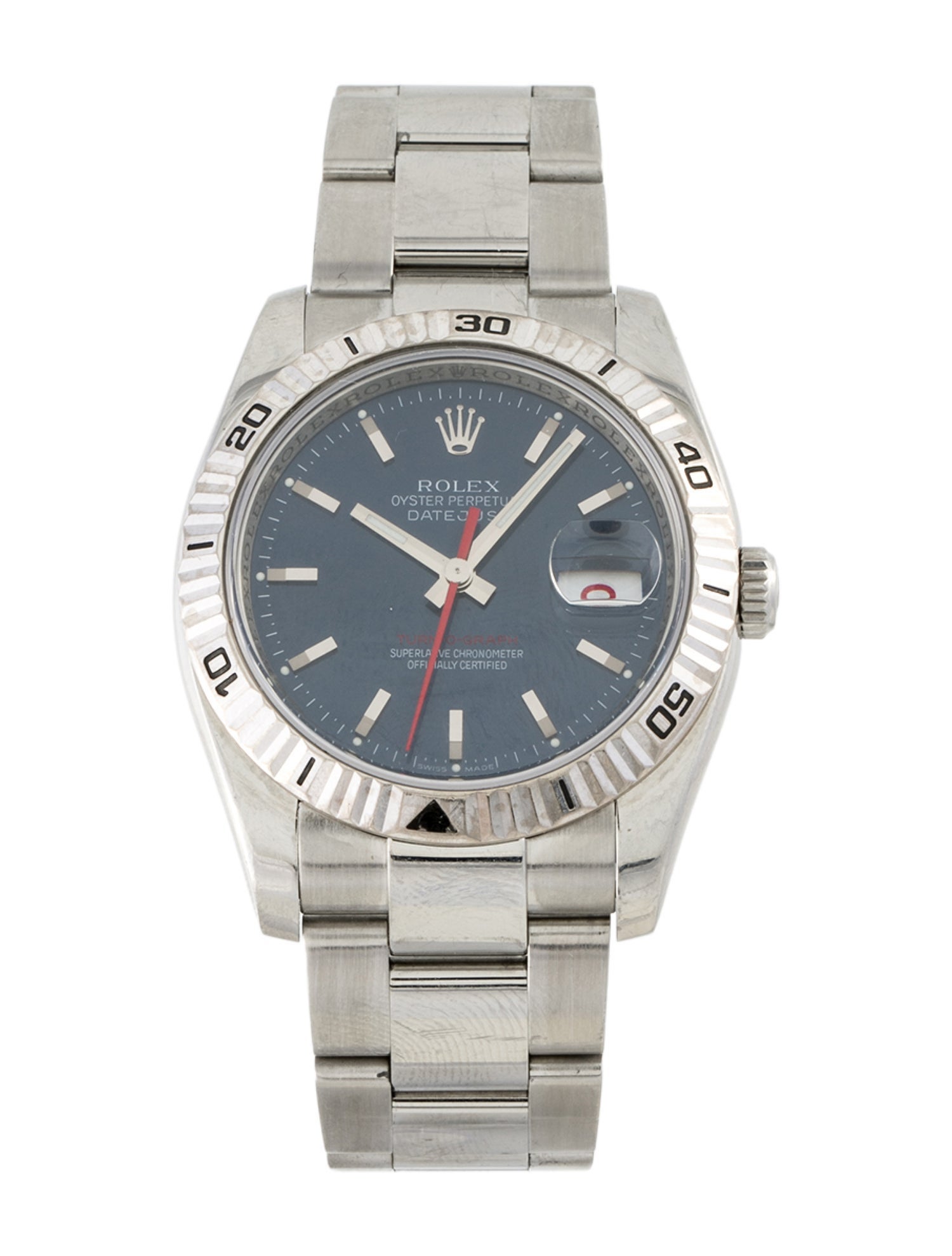 Rolex Datejust Turn-O-Graph Watch