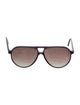 Rolex Oversize Gradient Sunglasses