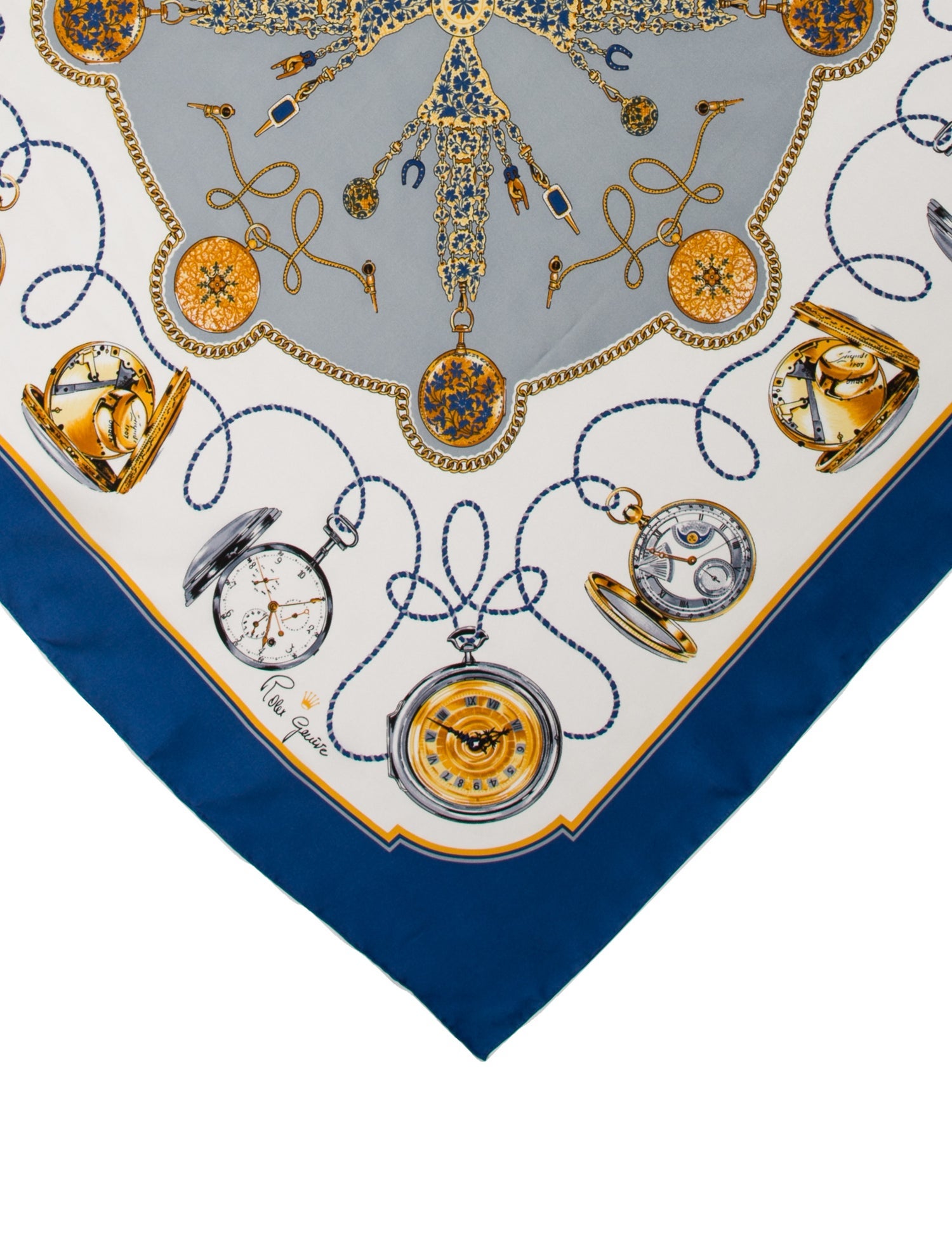 Rolex Silk Printed Scarf