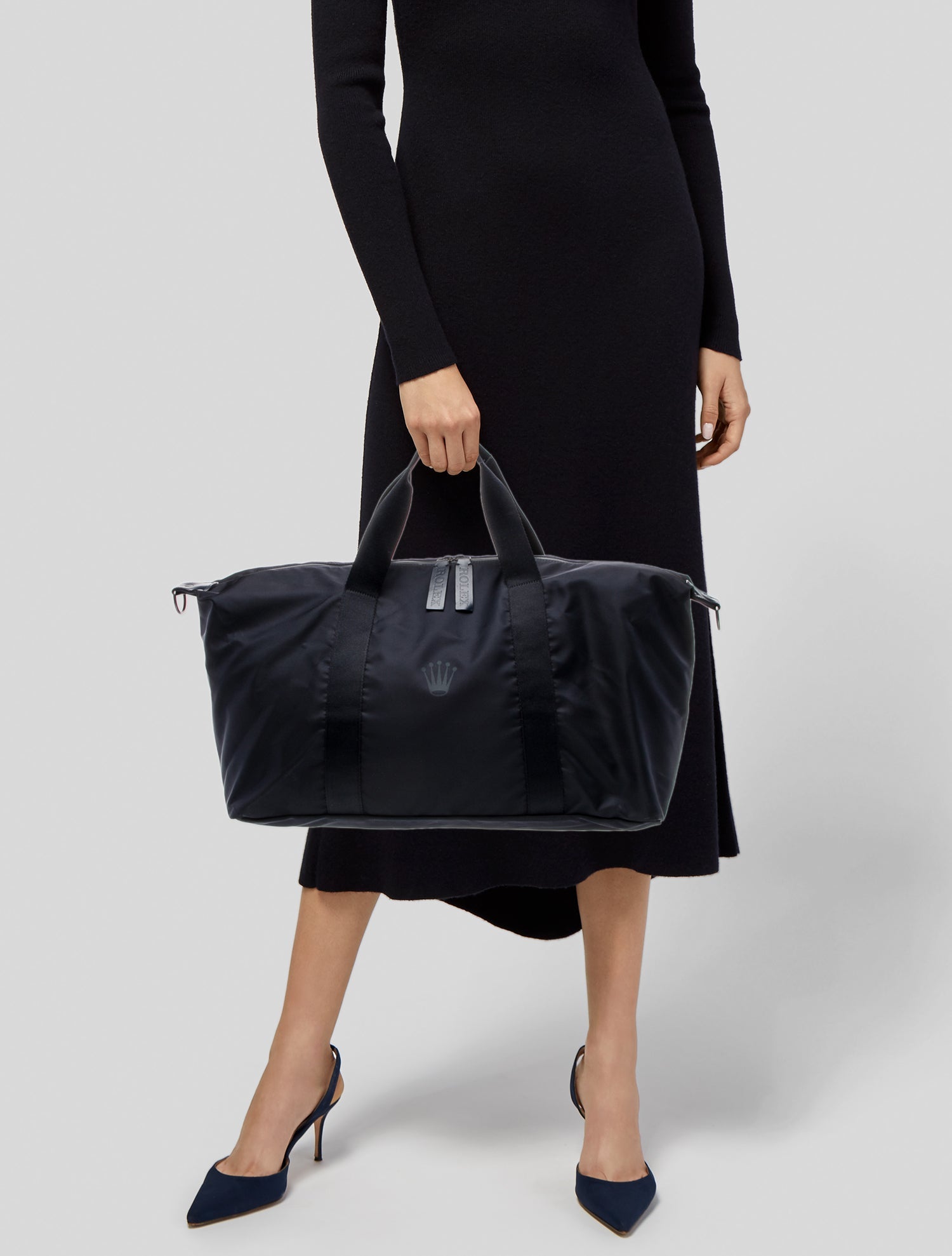 Rolex Nylon Weekender Bag