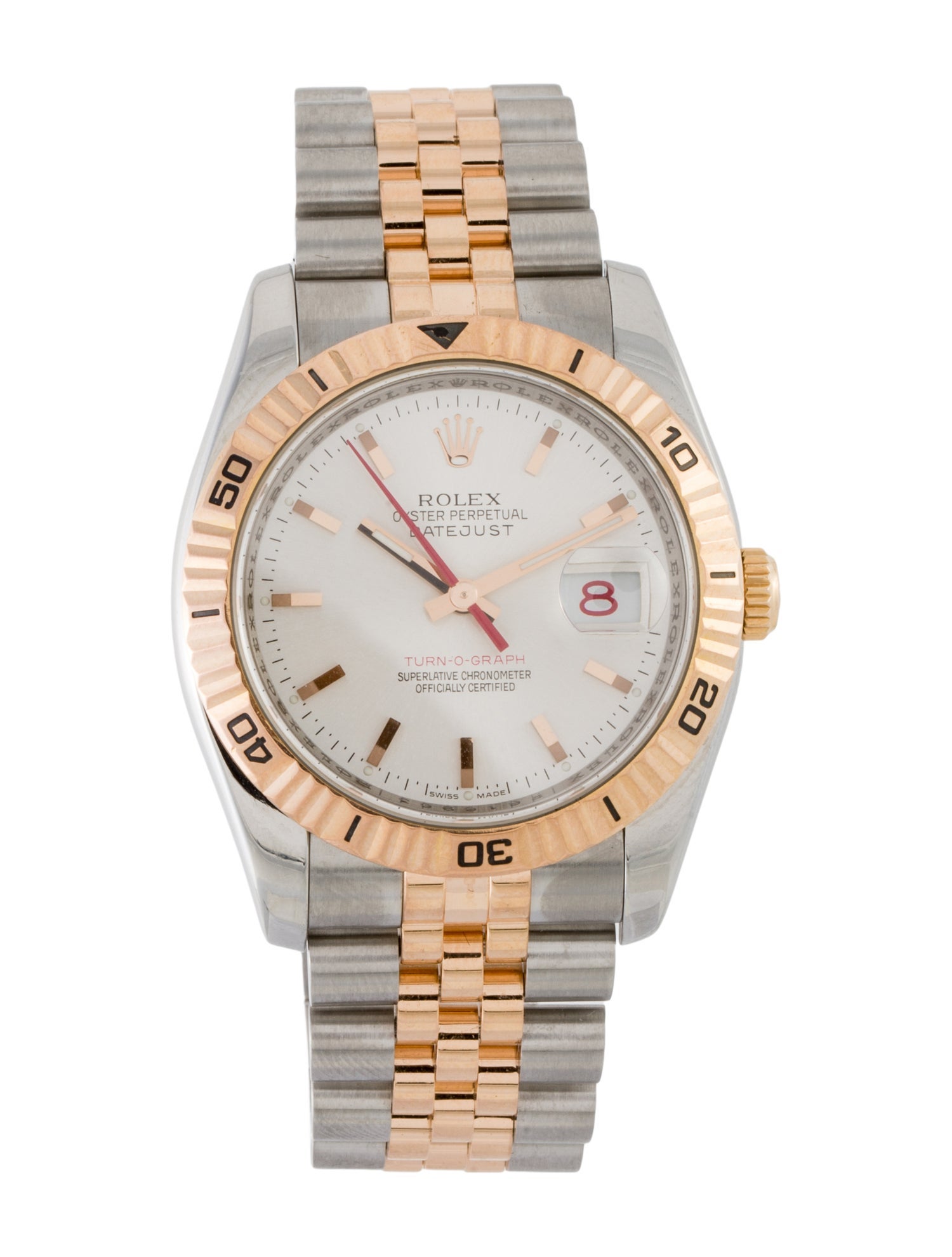 Rolex Datejust Turn-O-Graph Watch