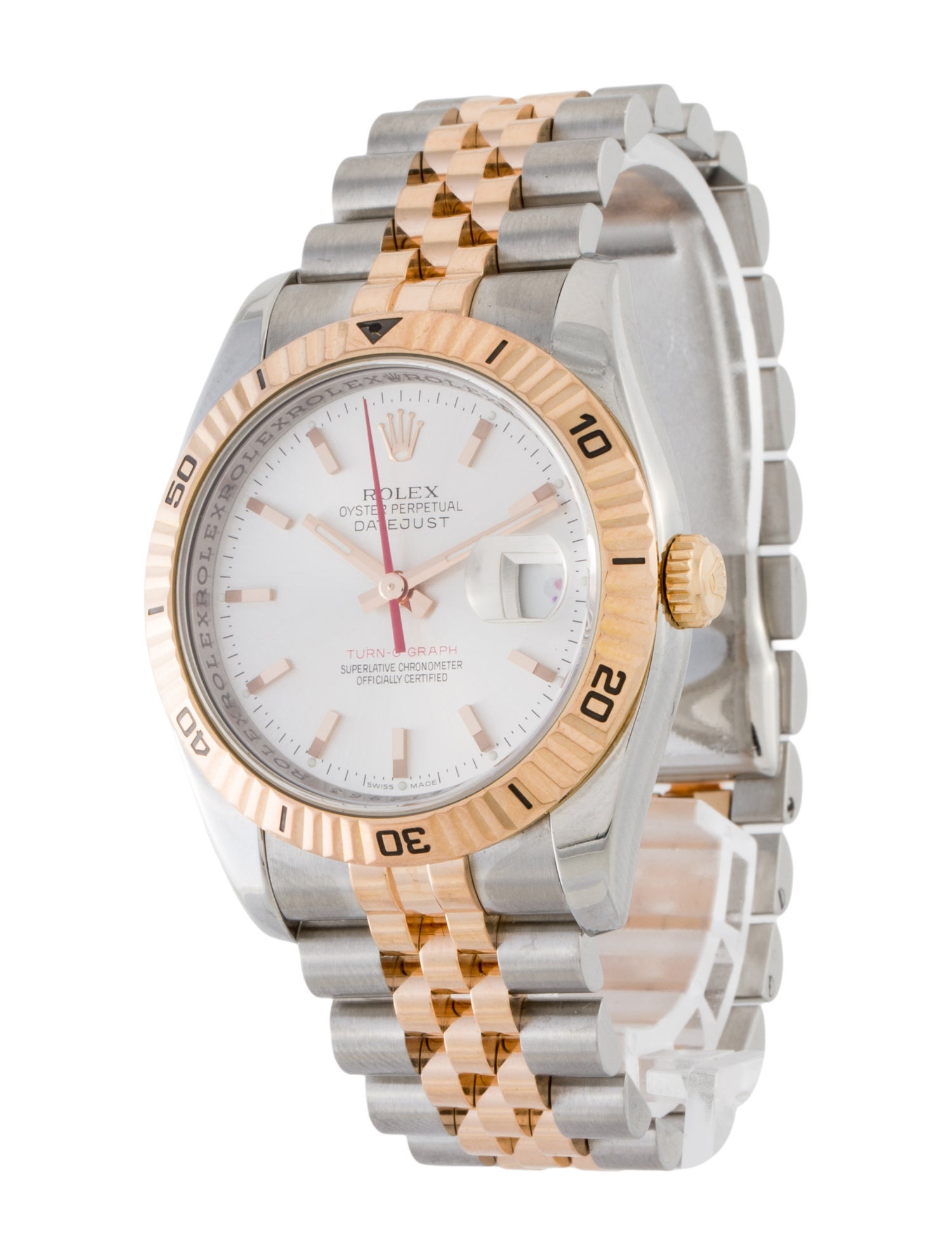 Rolex Datejust Turn-O-Graph Watch