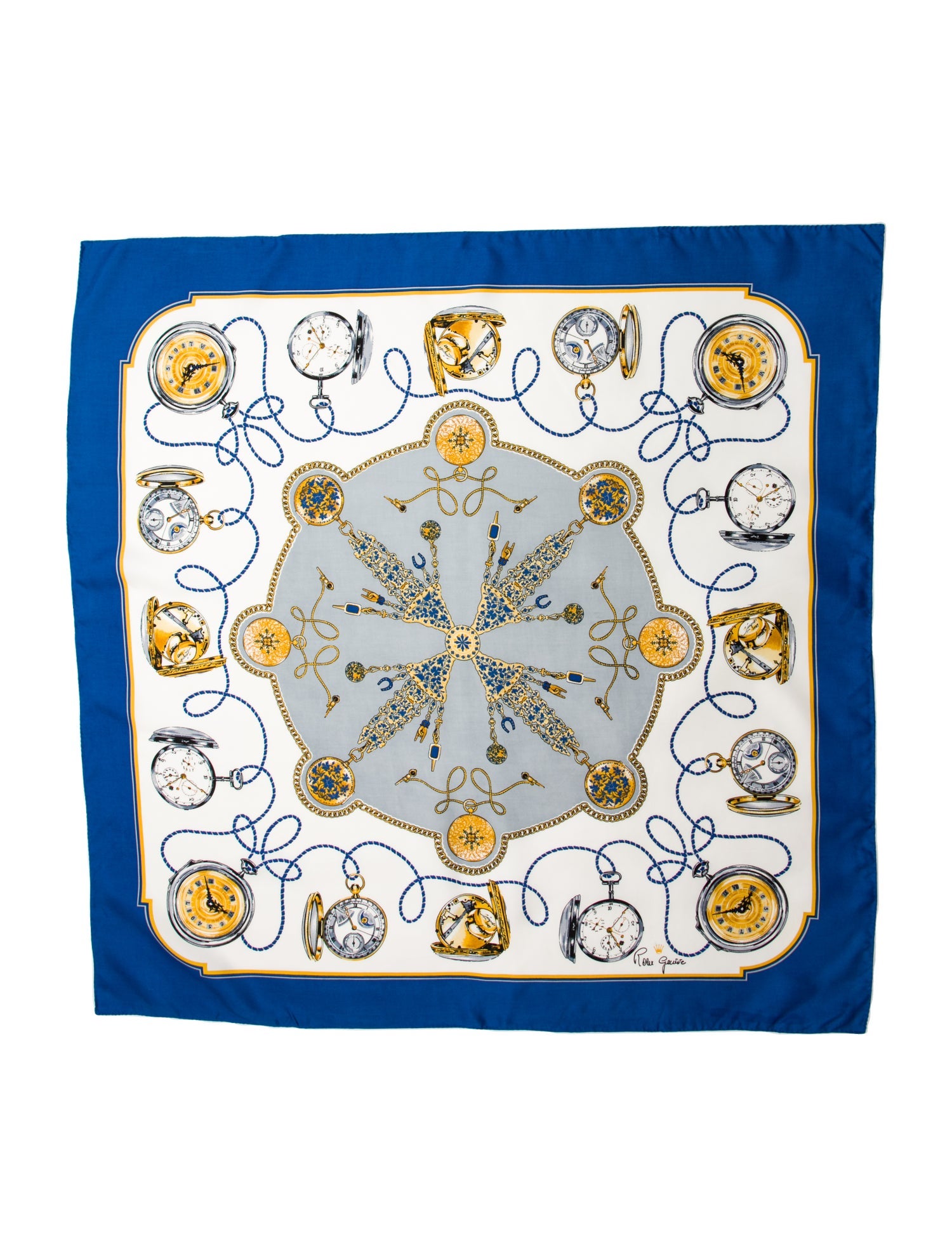 Rolex Silk Printed Scarf