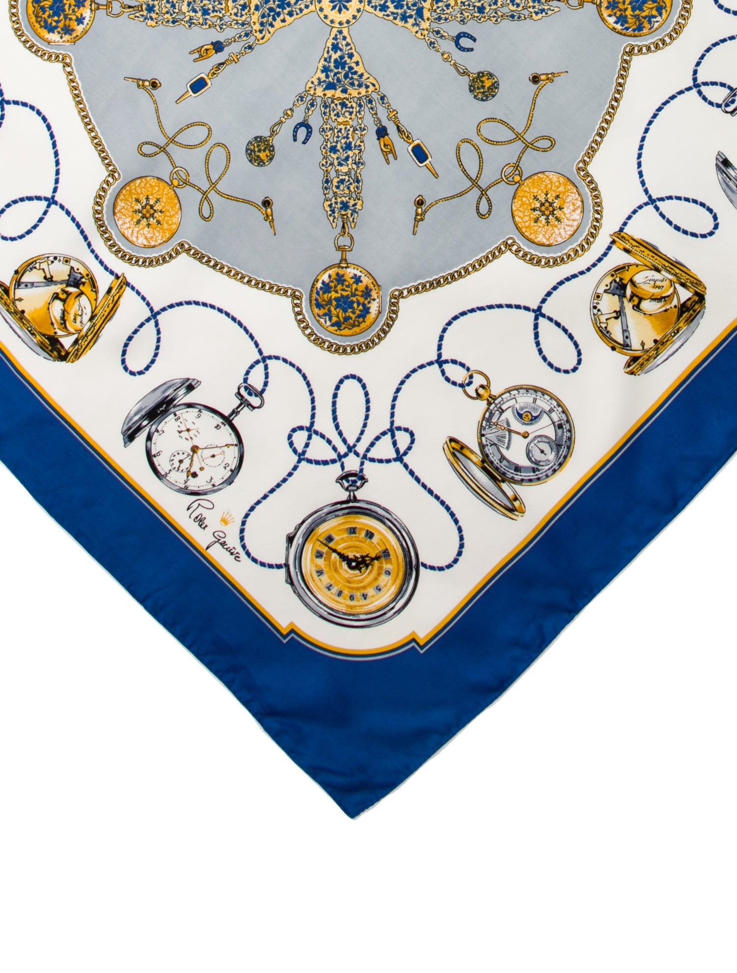 Rolex Silk Printed Scarf