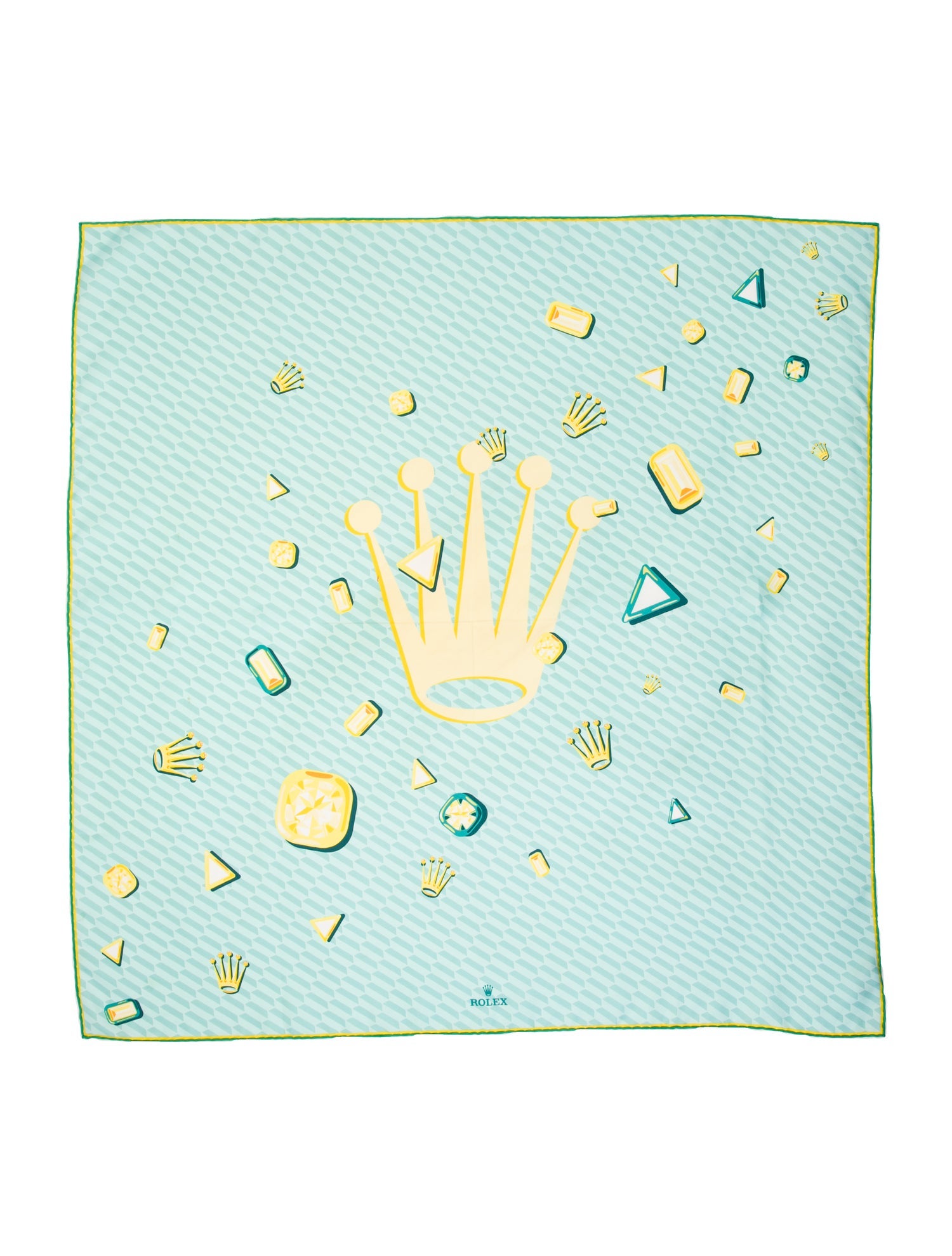 Rolex Silk Printed Scarf