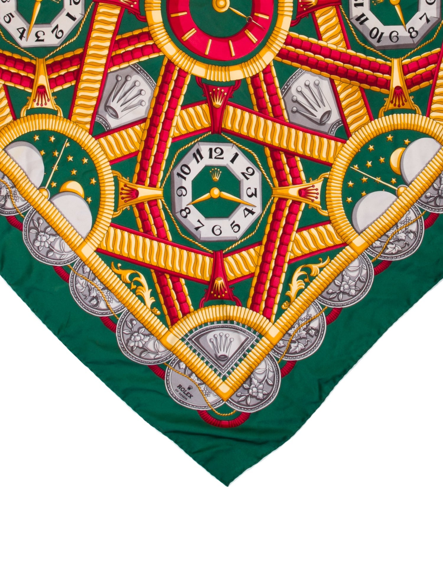 Rolex Silk Printed Scarf