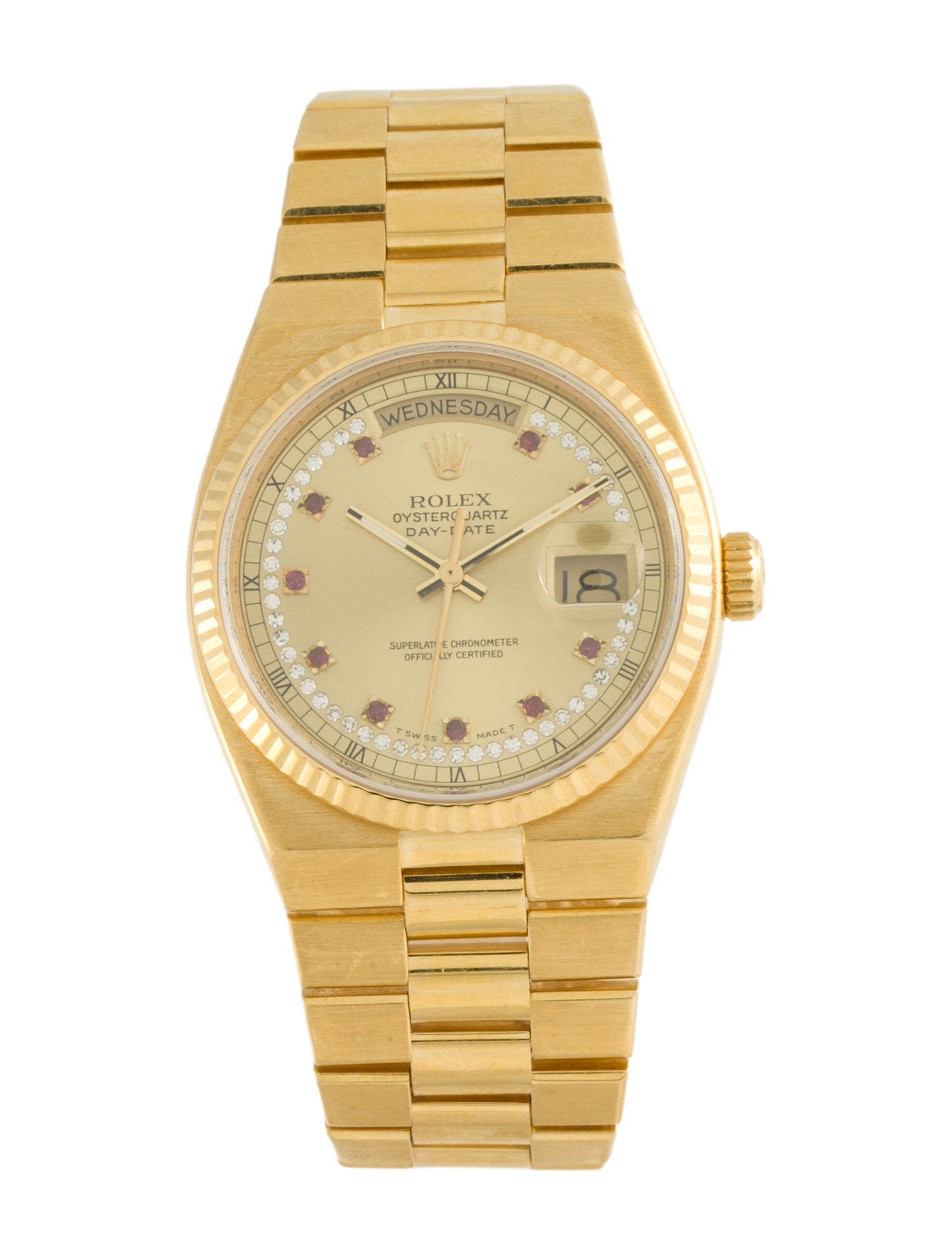 Rolex Oysterquartz Day-Date Watch