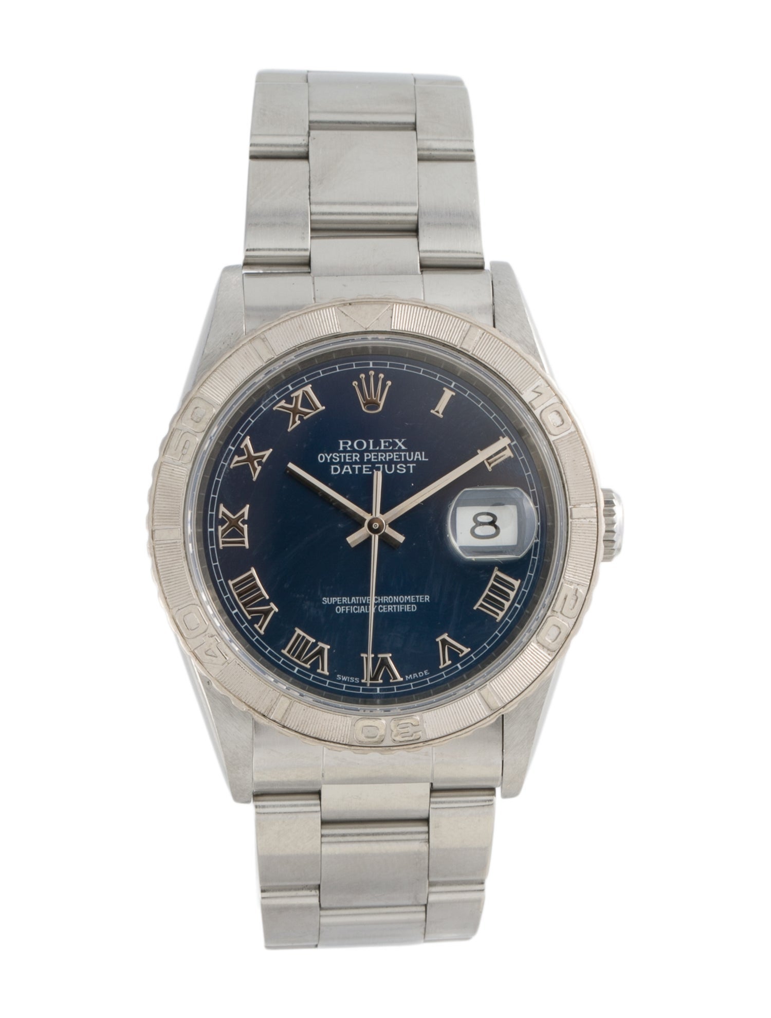 Rolex Datejust Turn-O-Graph Watch