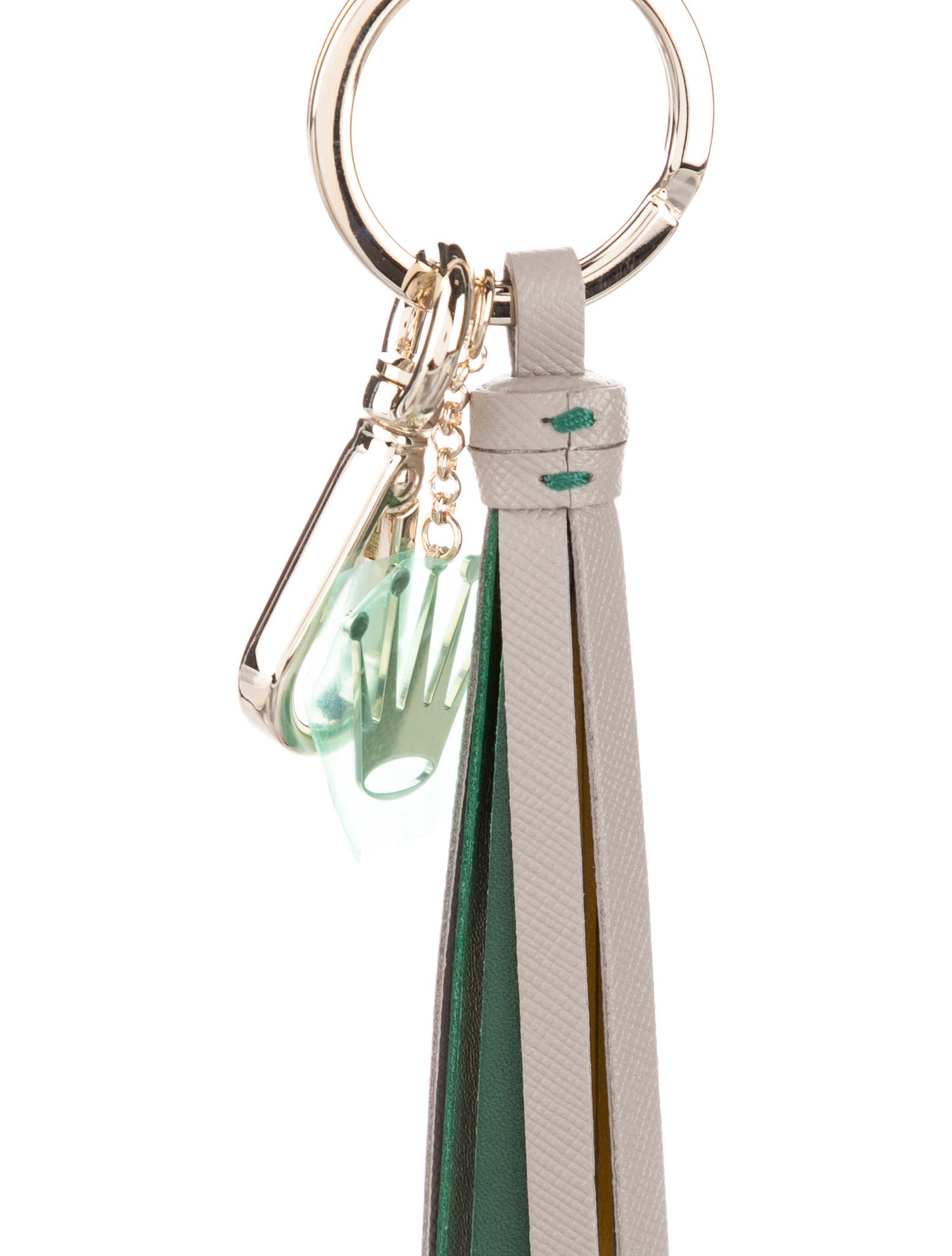 Rolex Leather Tassel Keychain