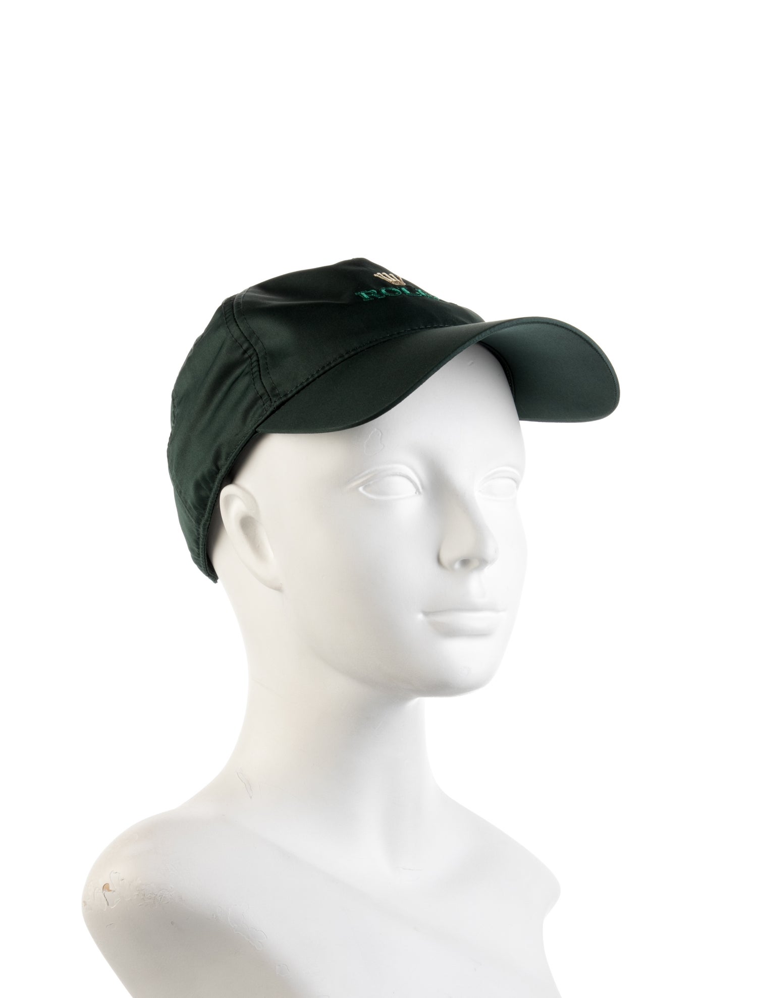 Rolex Green Embroidered Baseball Cap