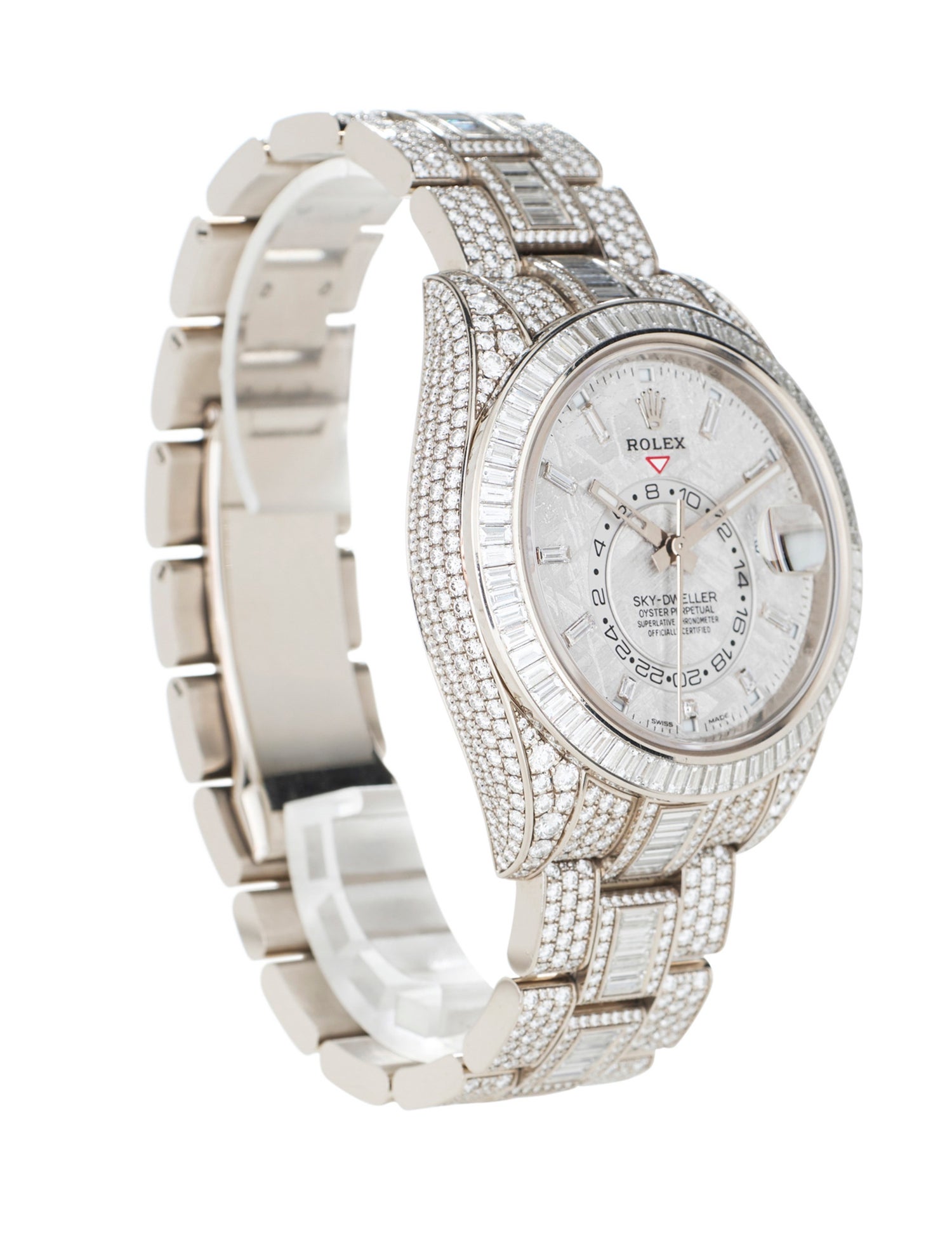 Rolex Meteorite Dial, Diamond Sky-Dweller Watch