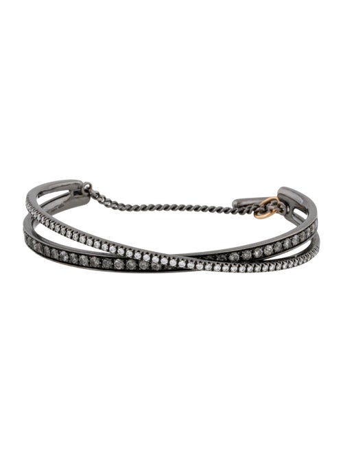 Roberto Marroni 18K 1.96ctw Diamond Criss Cross Bracelet