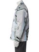 Rochambeau Graphic Print Denim Jacket
