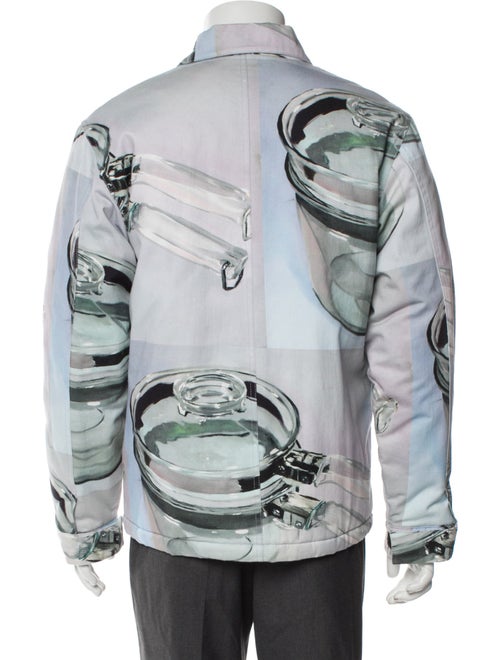 Rochambeau Graphic Print Denim Jacket