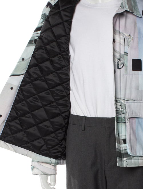 Rochambeau Graphic Print Denim Jacket