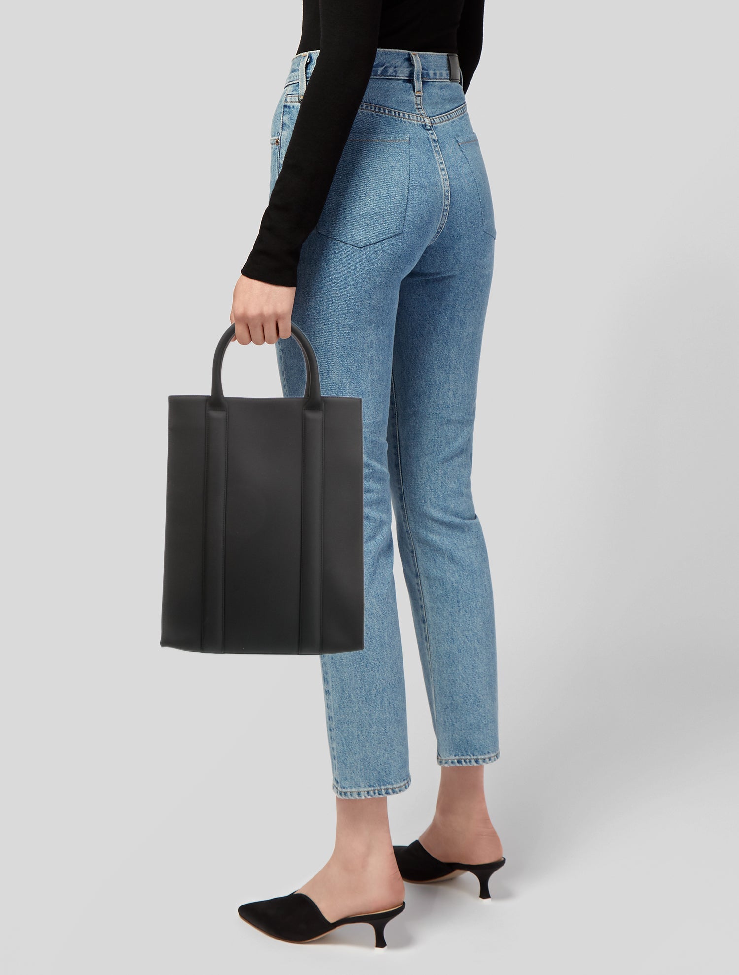 Richard Mille Leather Top Handle Bag